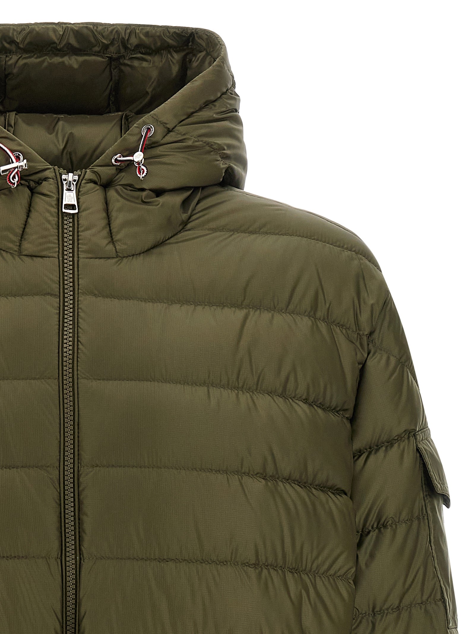 Moncler Zweifarbiger Parka aus Polyamid