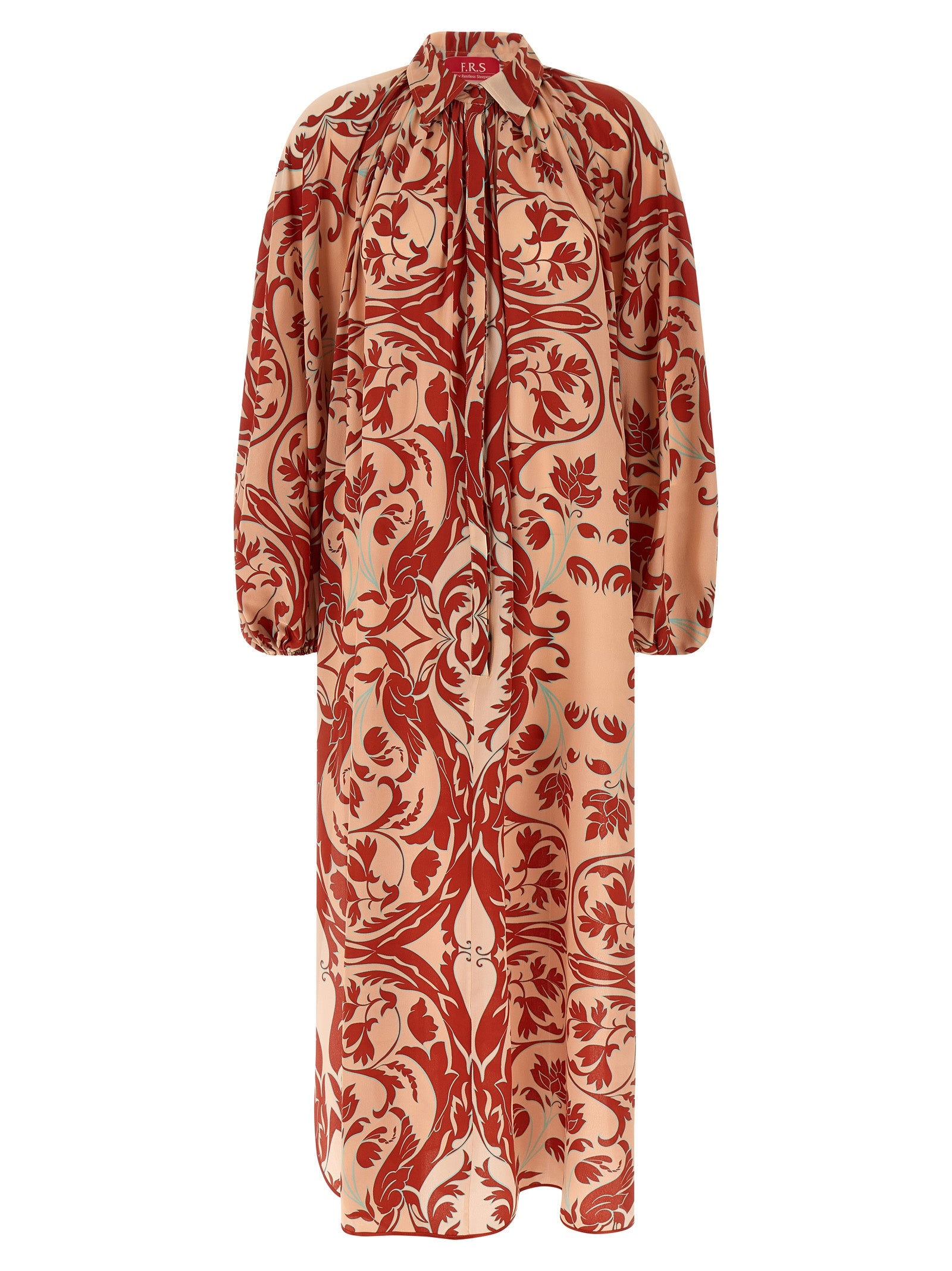 F.R.S. - FOR RESTLESS SLEEPERS Multicolor Silk Long Dress
