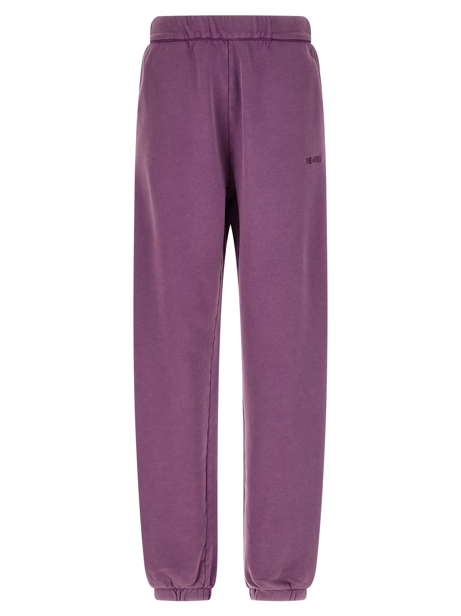 The Attico Lila Baumwoll-Jogginghose (Sporthose)