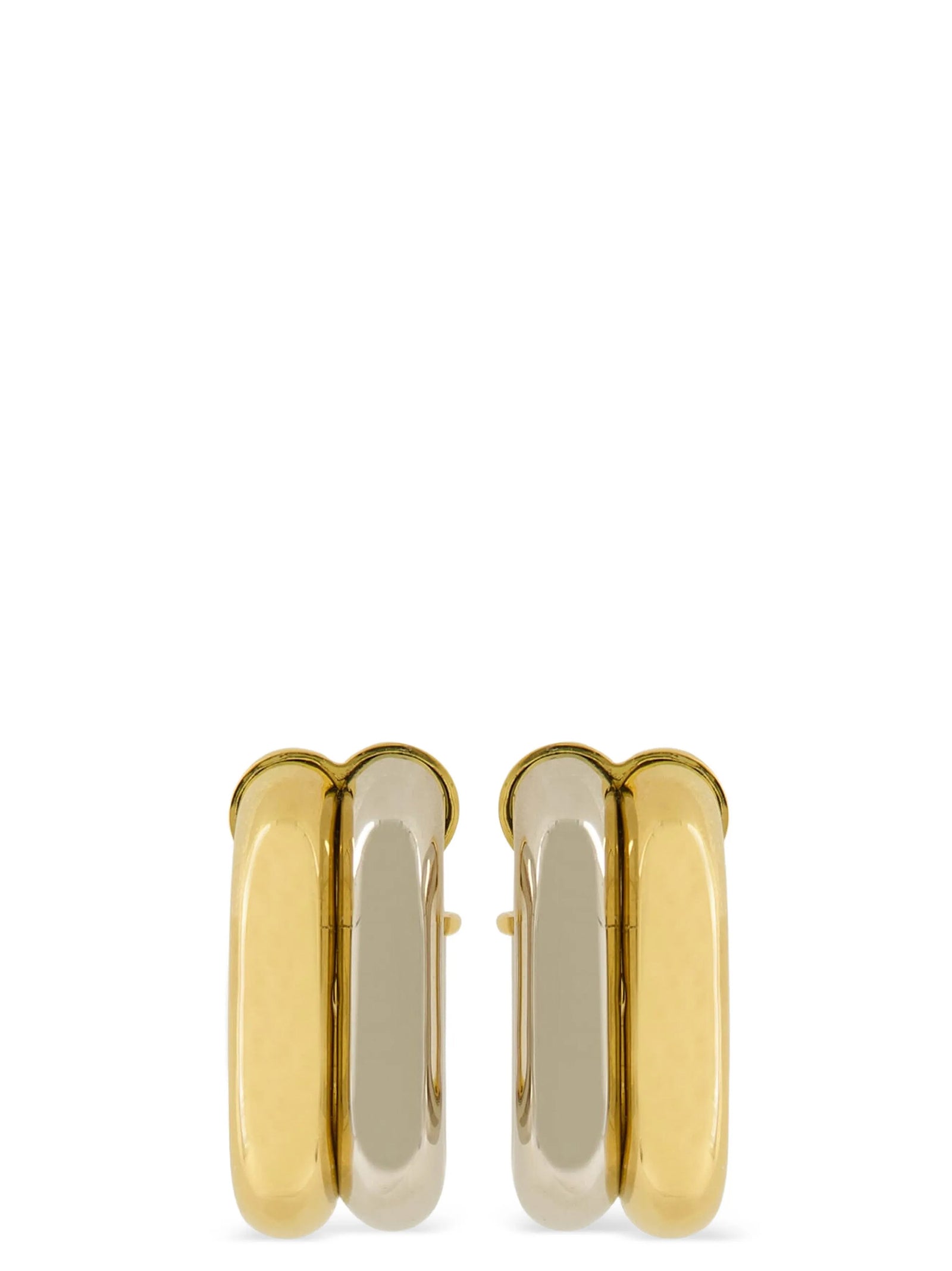 Paco Rabanne Mehrfarbige Aluminium-Ohrringe