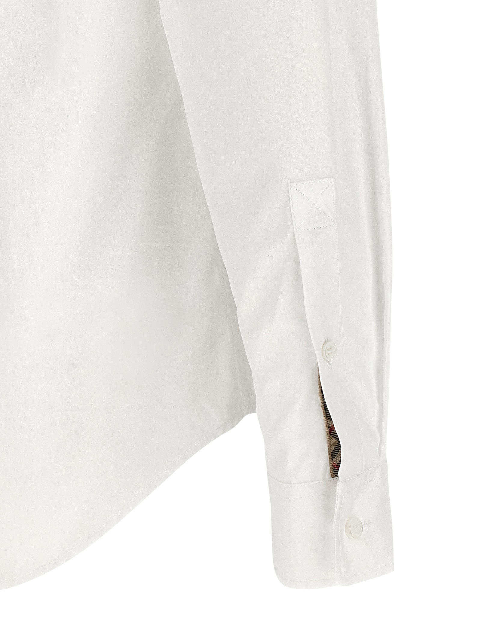 Burberry Weiße Baumwollbluse
