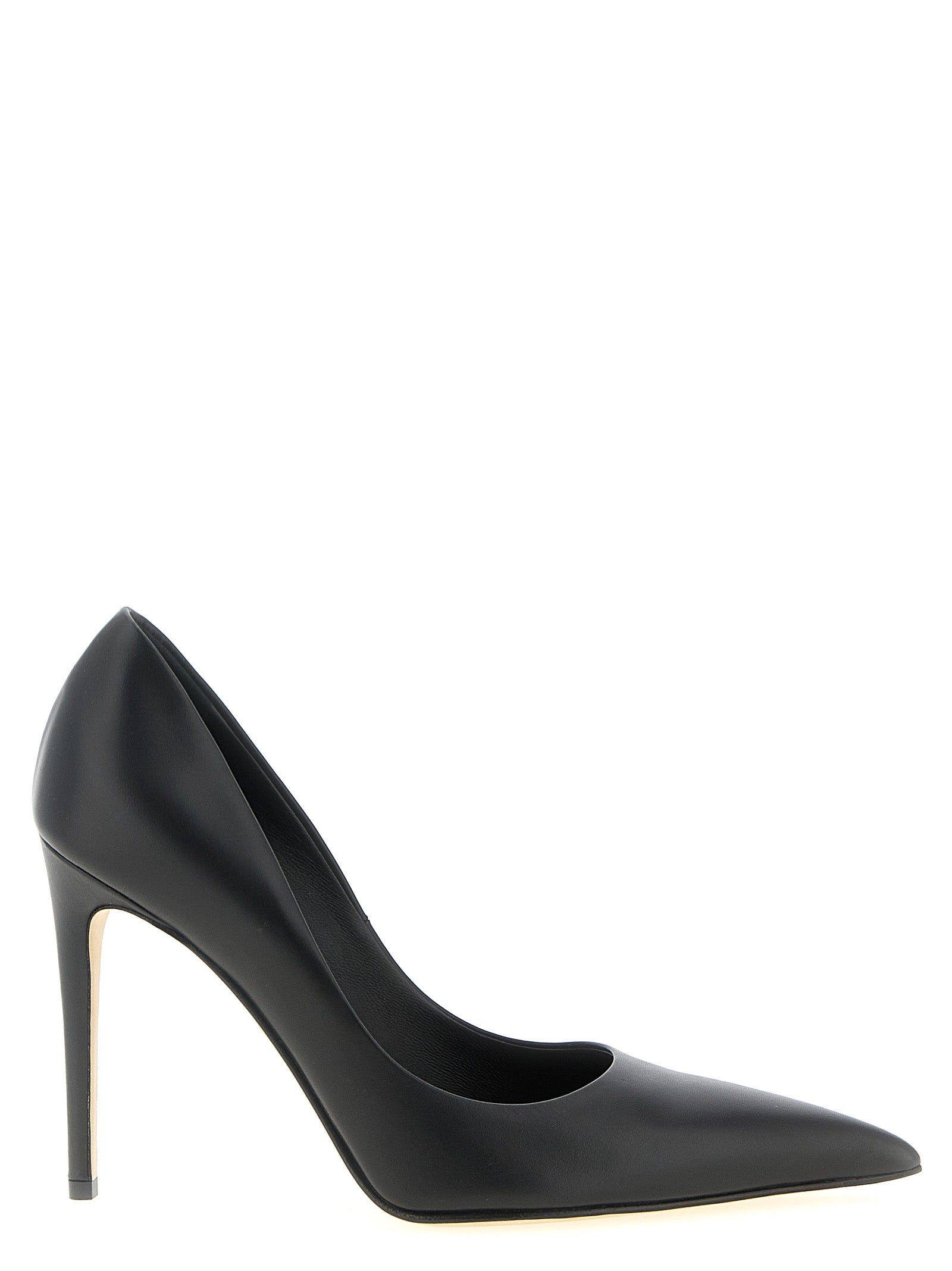 Alexander McQueen Schwarze Pumps aus Kalbsleder mit hohem Absatz