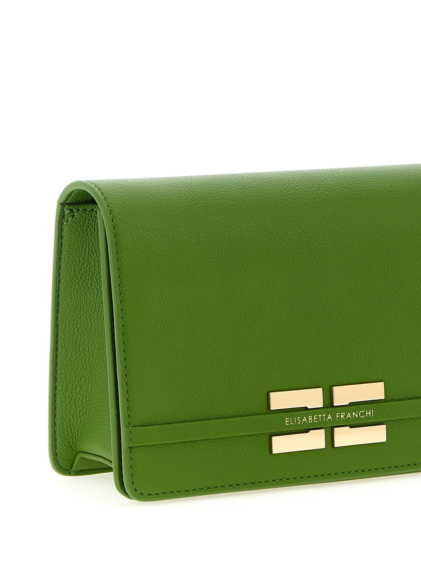 Elisabetta Franchi Bicolor Polyester Umhängetasche