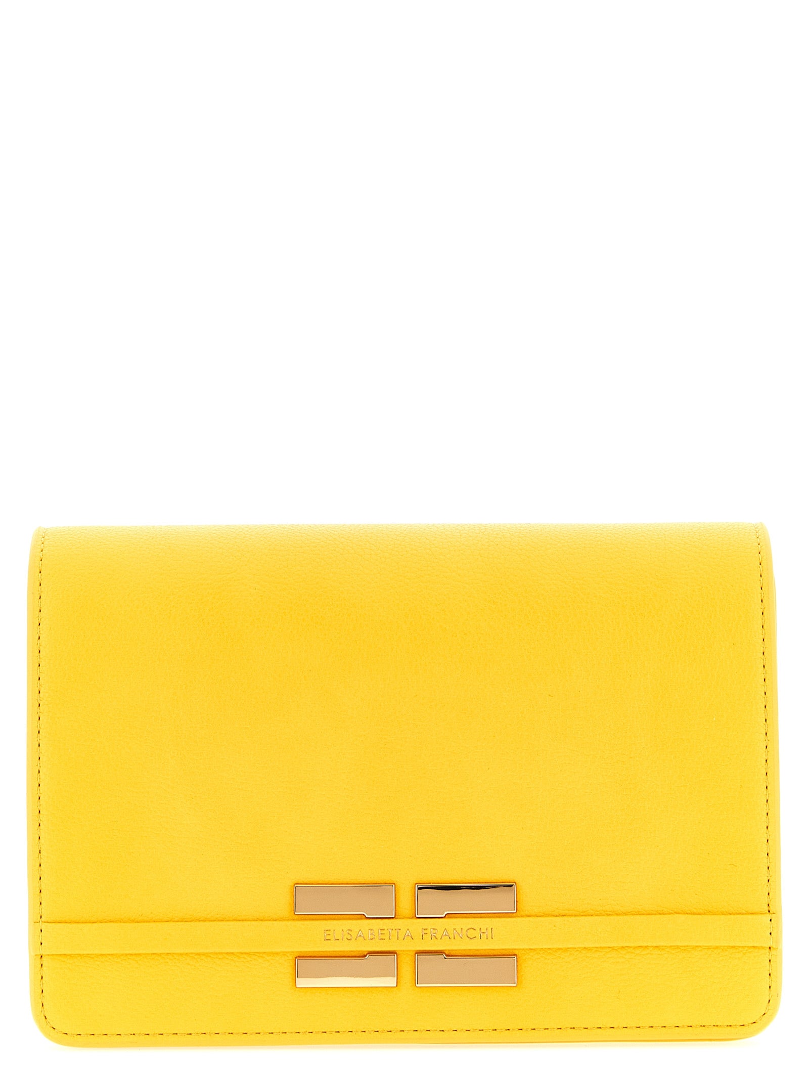 Elisabetta Franchi Bicolor Polyester Umhängetasche