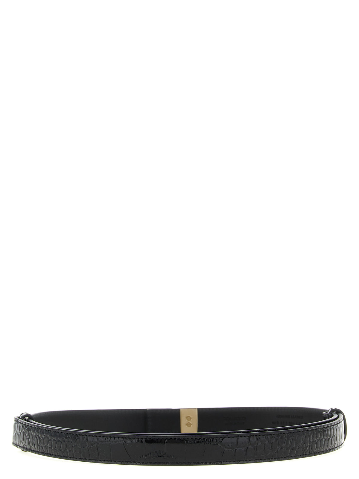 Tom Ford Schwarzer Kalbsleder Gürtel Regular