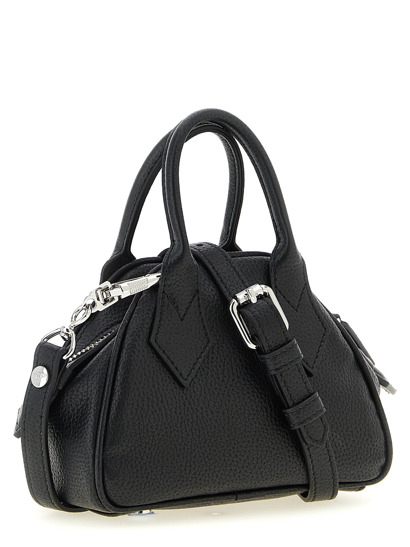 Vivienne Westwood Schwarze Handtasche aus Polyethylen