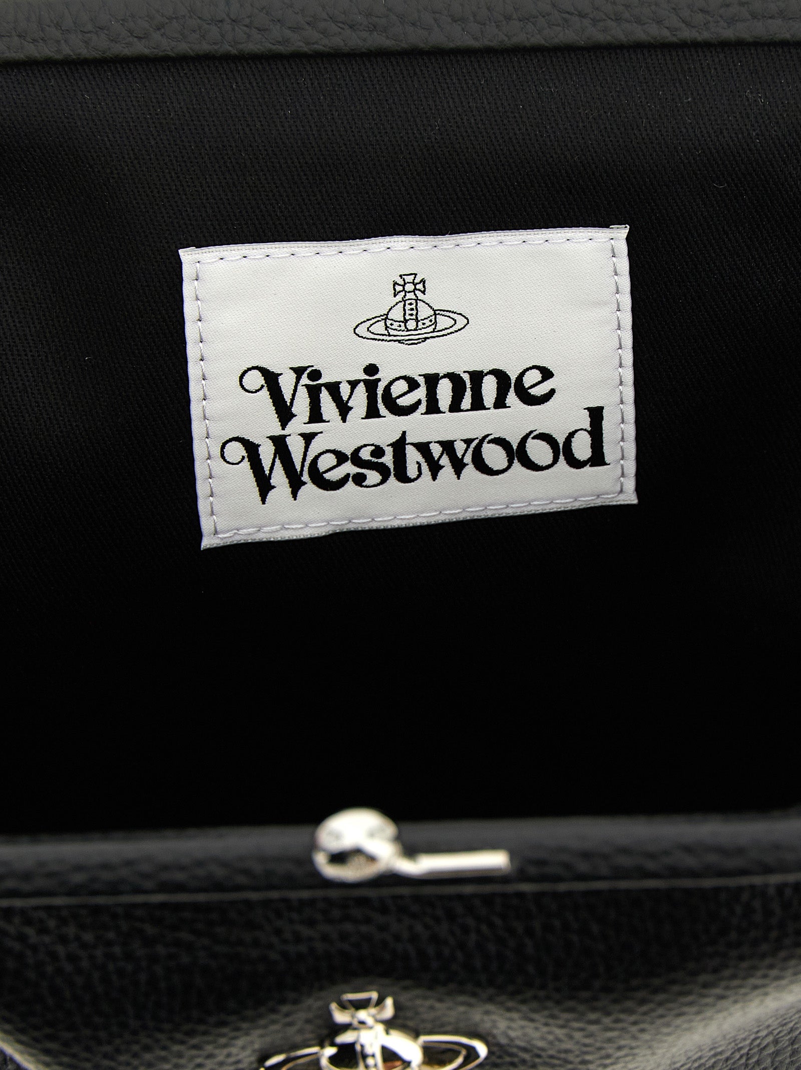 Vivienne Westwood Schwarze Clutch aus Polyethylen