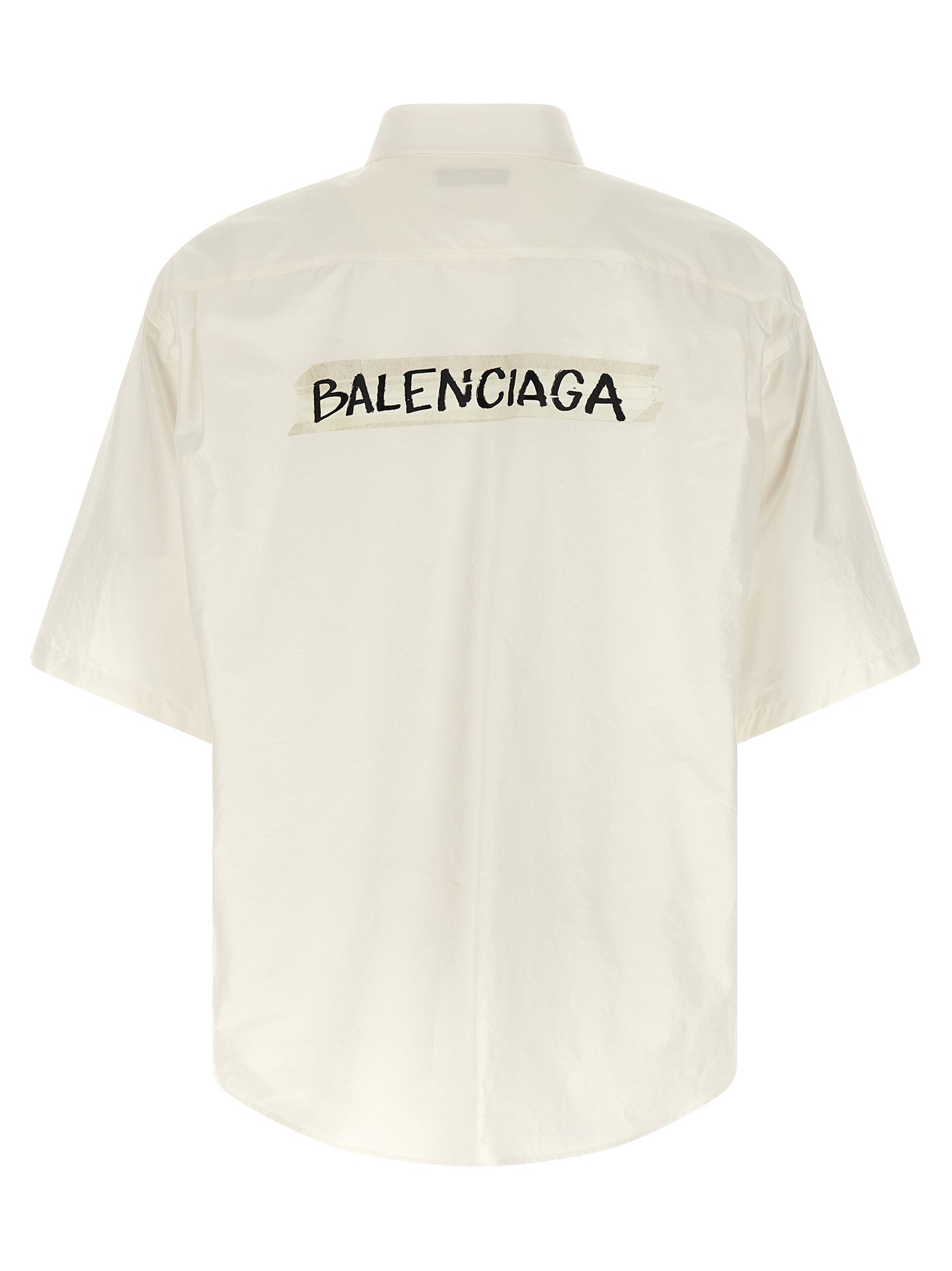 Balenciaga Weiße Baumwollbluse
