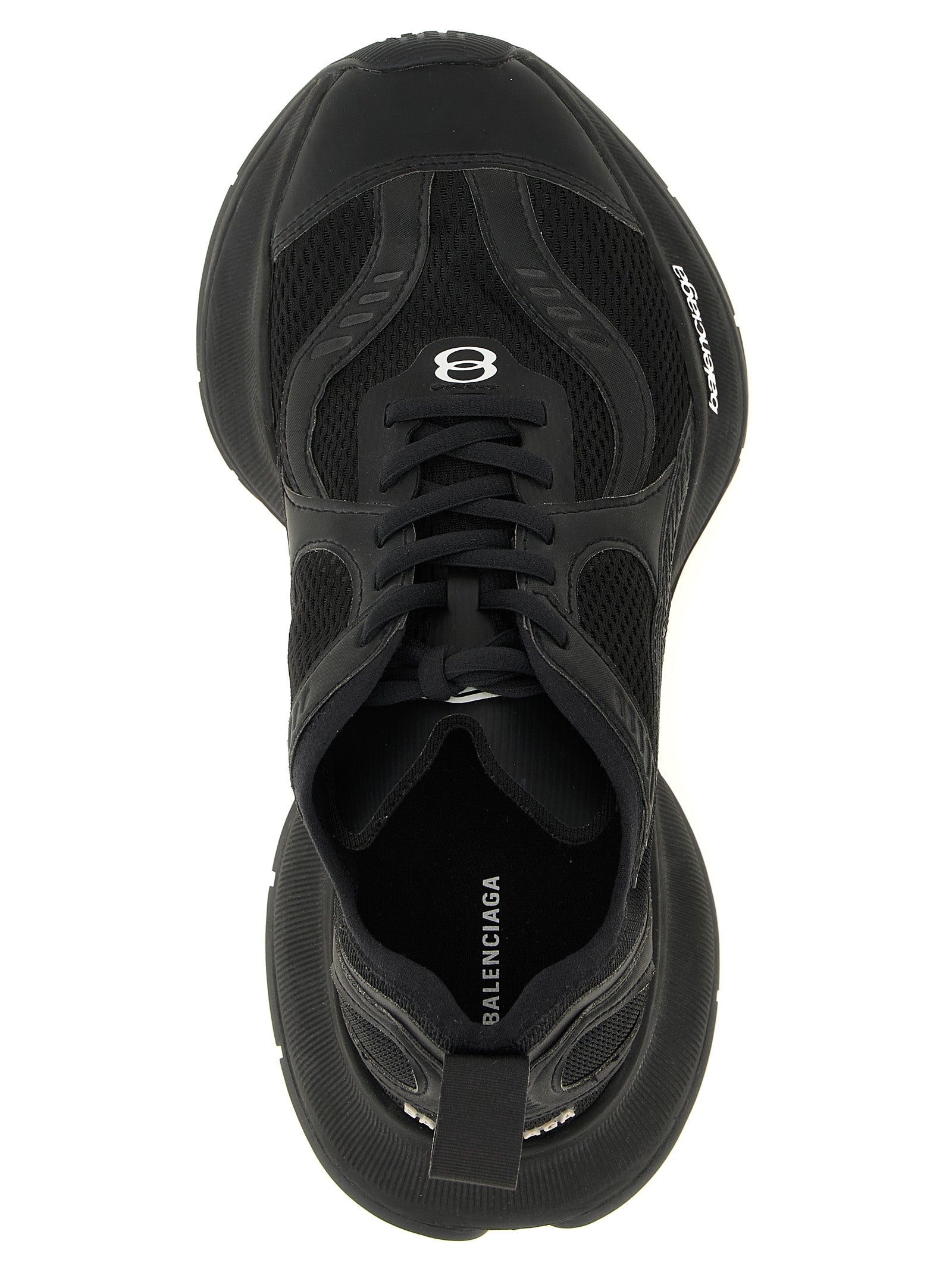 Balenciaga Schwarze Sneaker aus Polyester für sportliche Looks