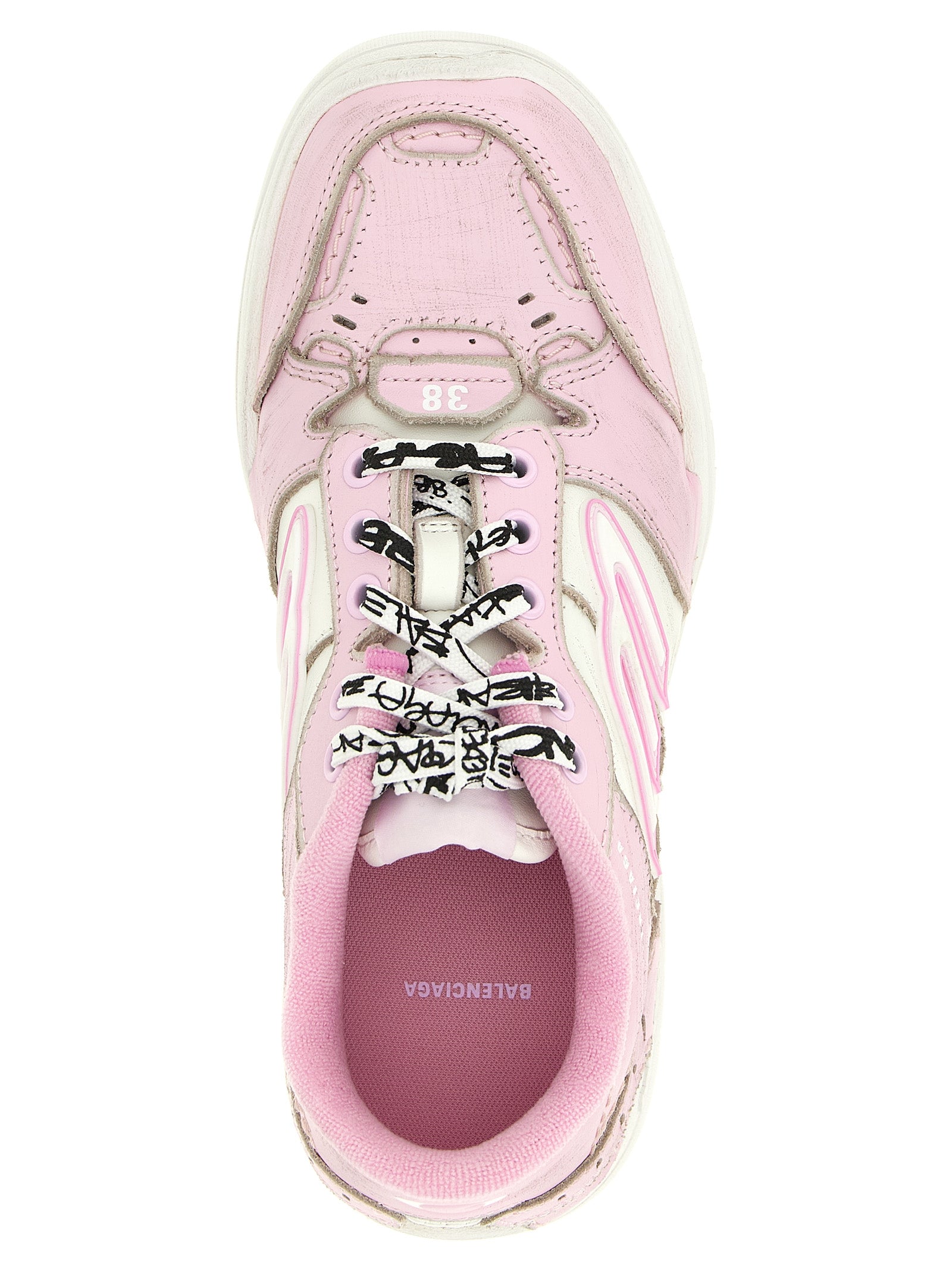 Balenciaga Bunte Sneaker aus Kalbsleder