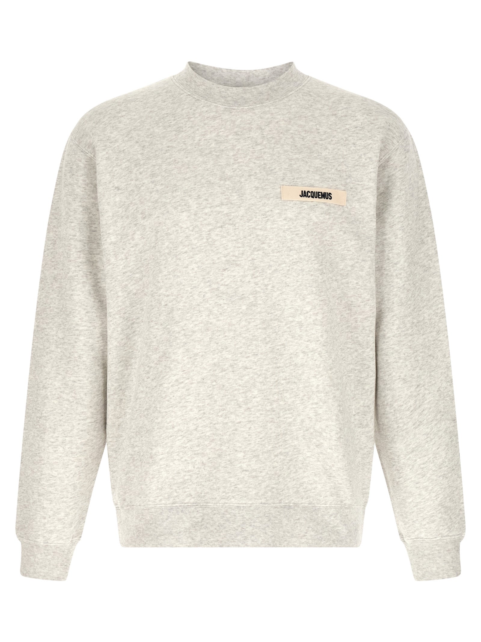 Jacquemus Grauer Baumwollpullover