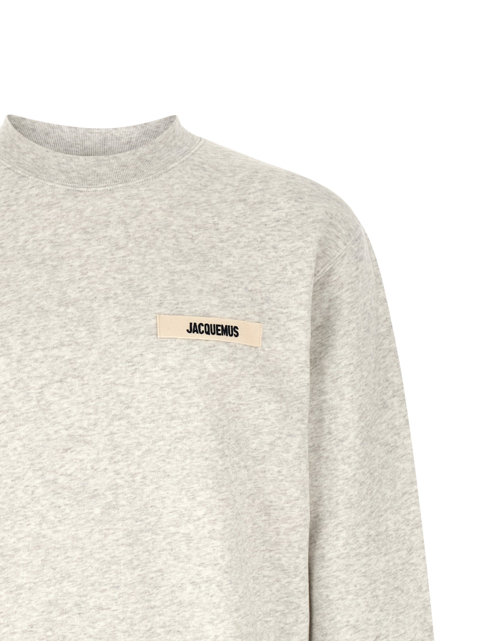 Jacquemus Grauer Baumwollpullover