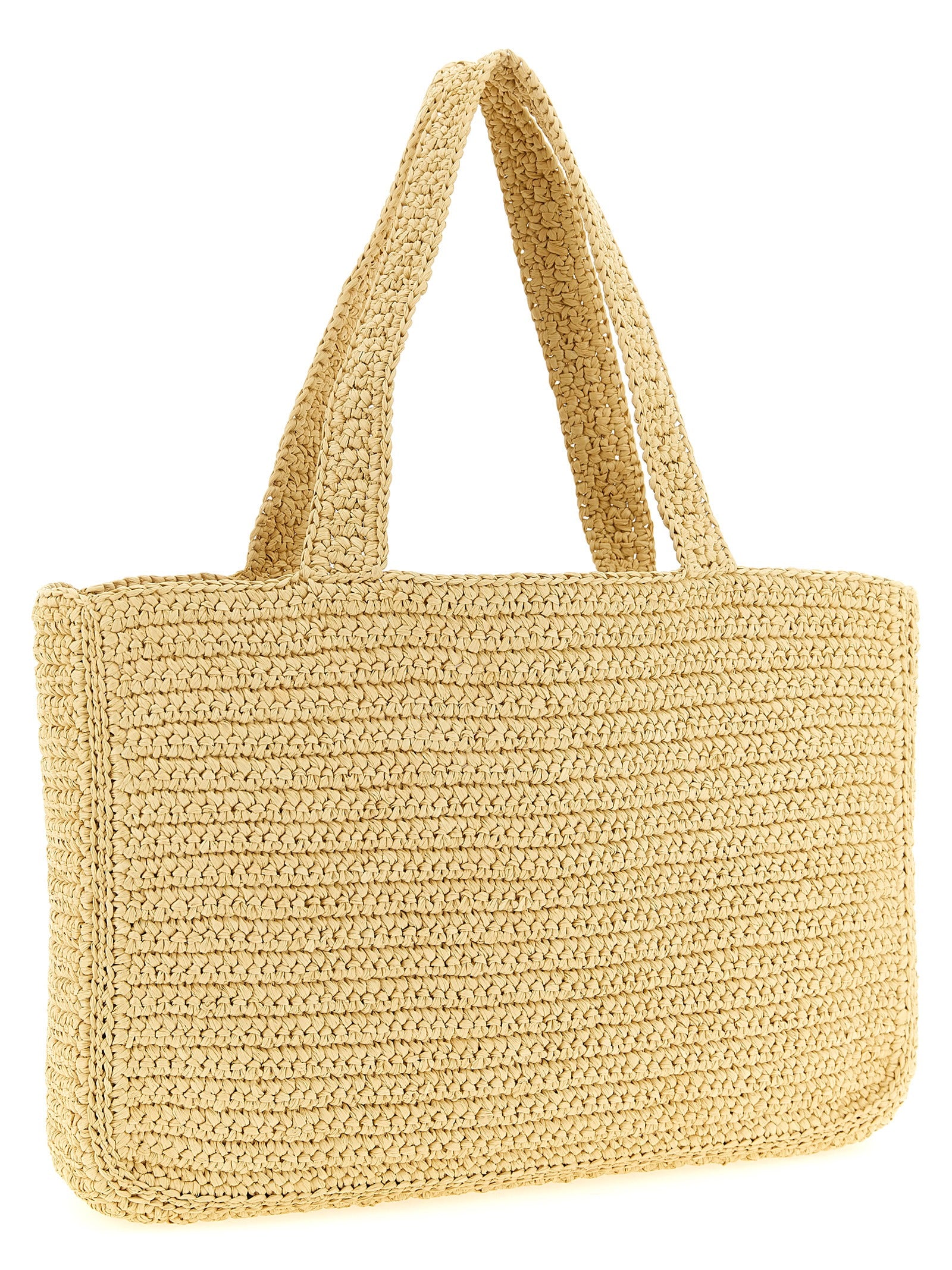 Valentino Garavani Weiße Viscose-Tragetasche