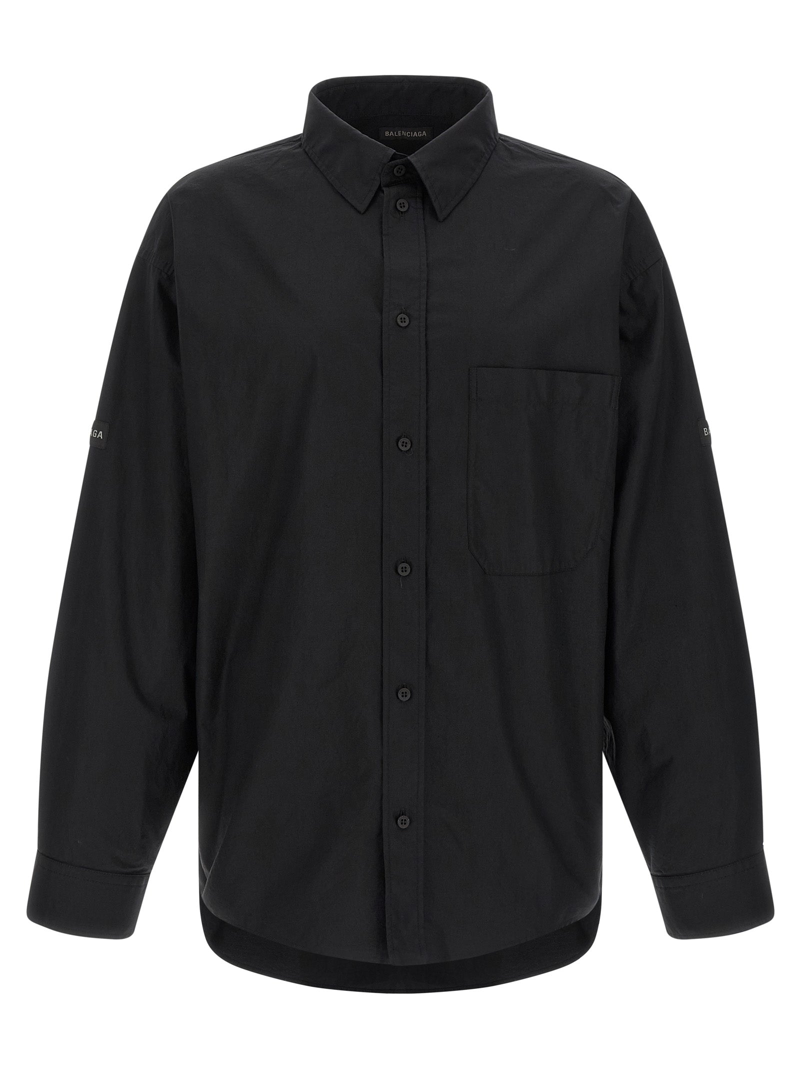 Balenciaga Schwarze Baumwollbluse