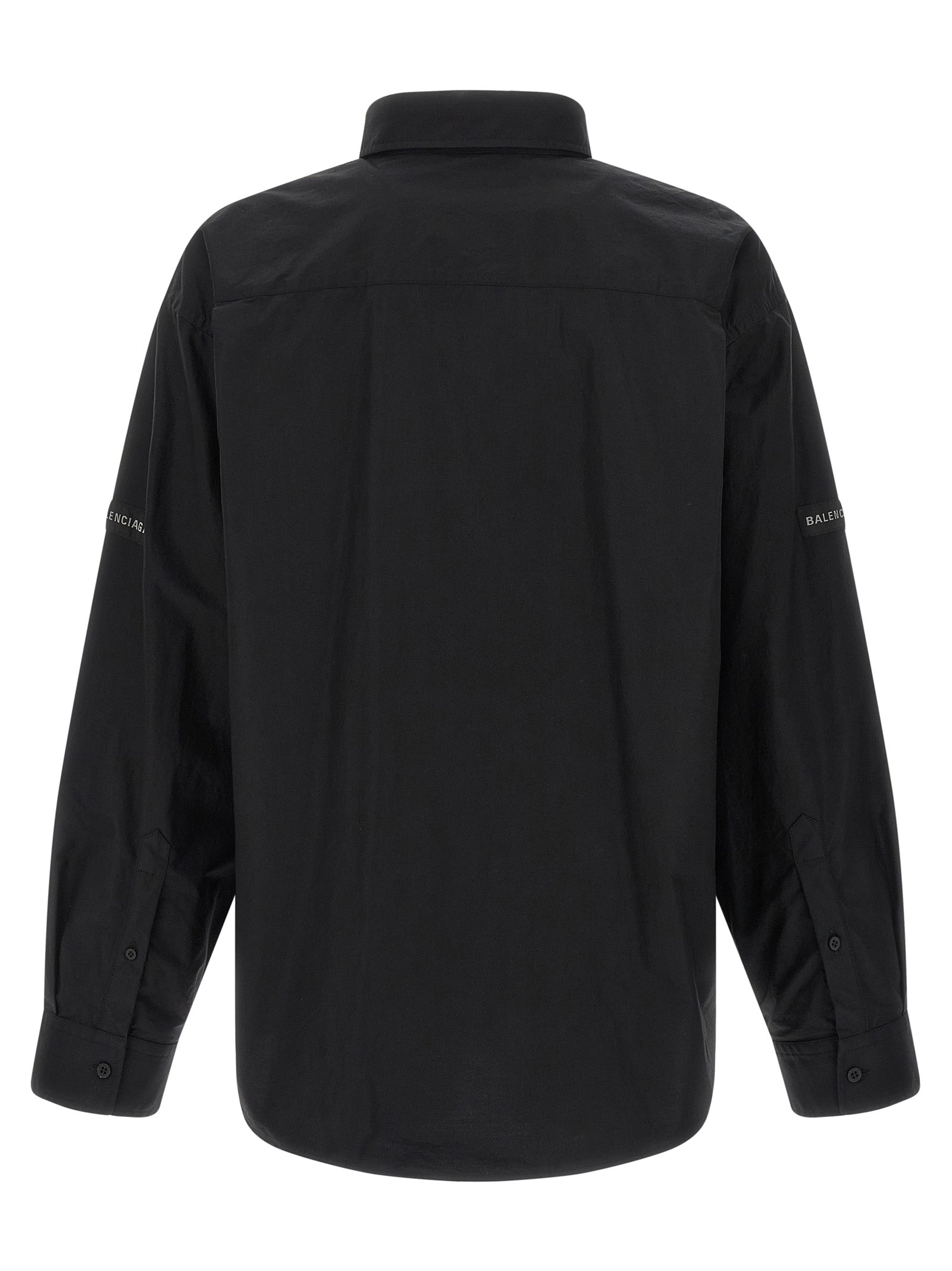 Balenciaga Schwarze Baumwollbluse