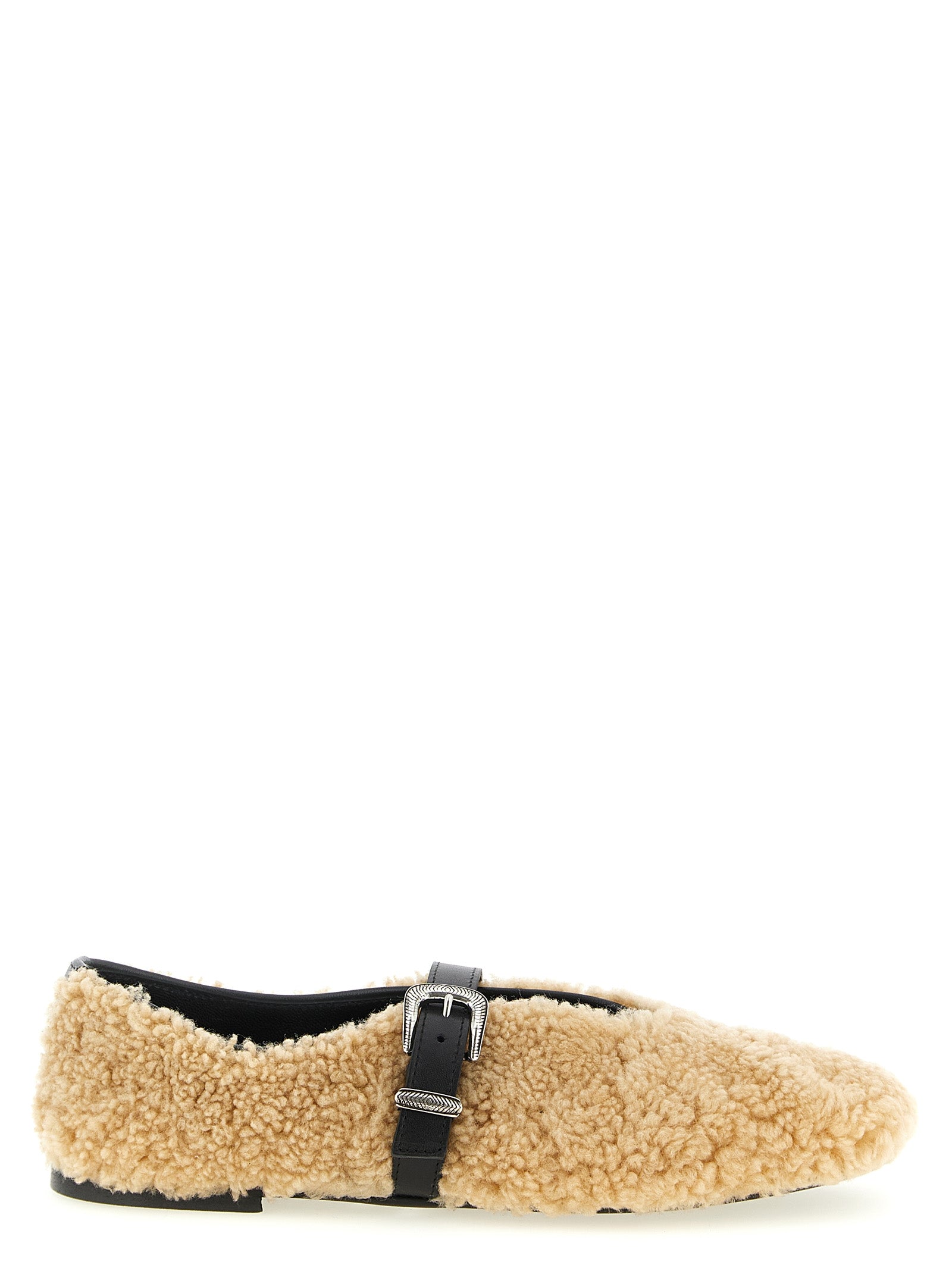 KATE CATE Beige Kalbsleder Ballerinas