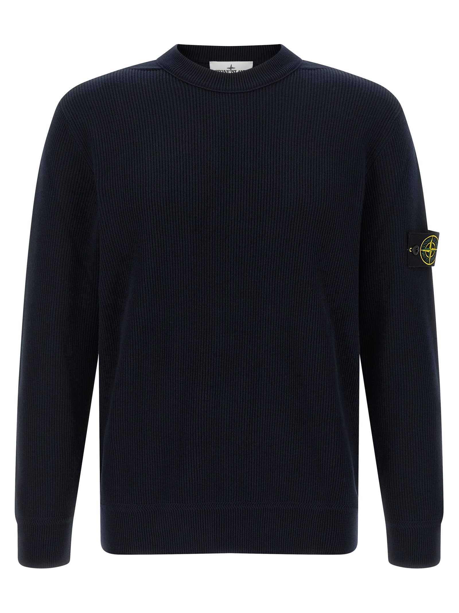 Stone Island Blauer Baumwollcardigan