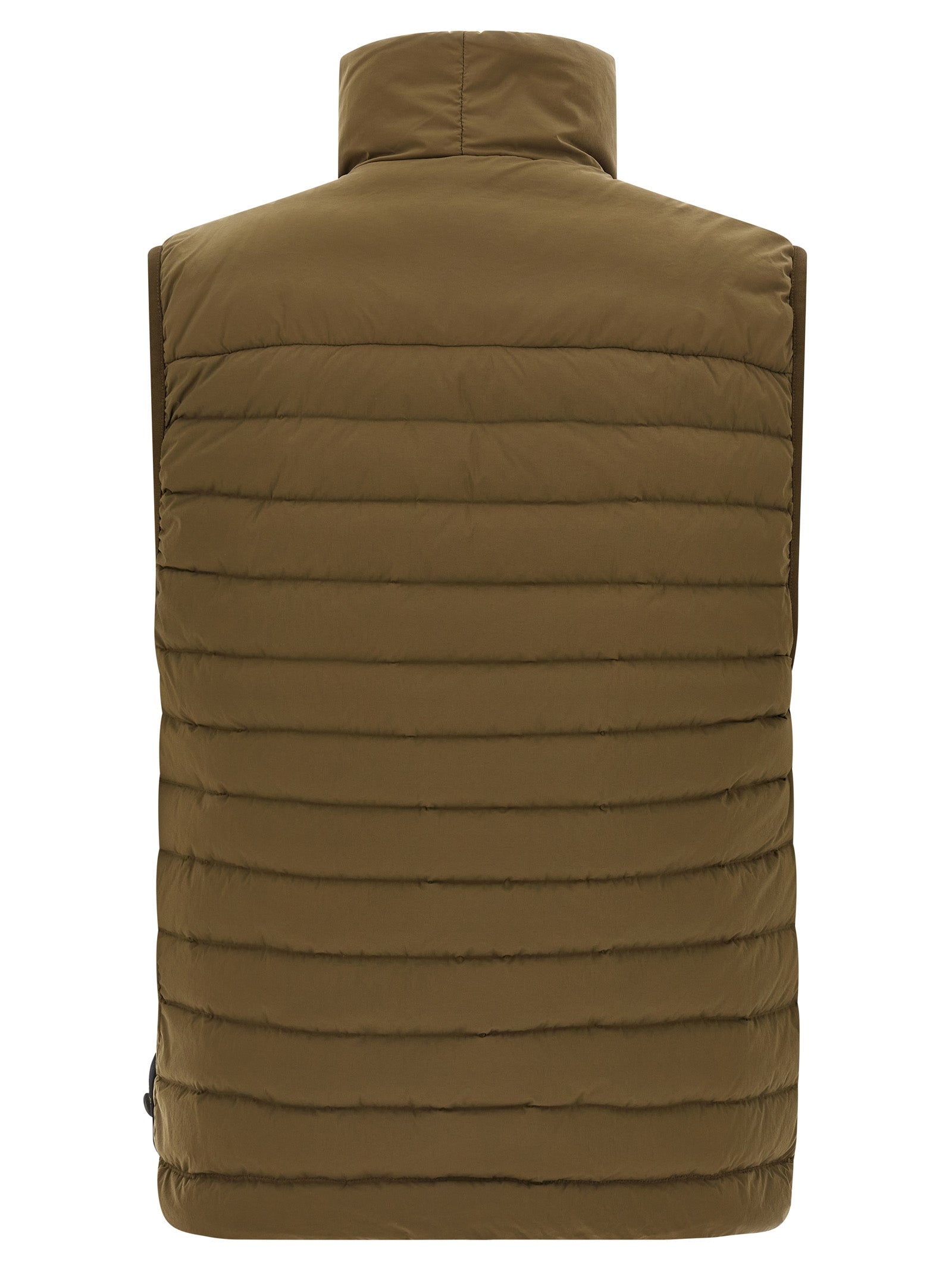 Stone Island Ärmellose Zweifarbige Jacke aus Polyamid