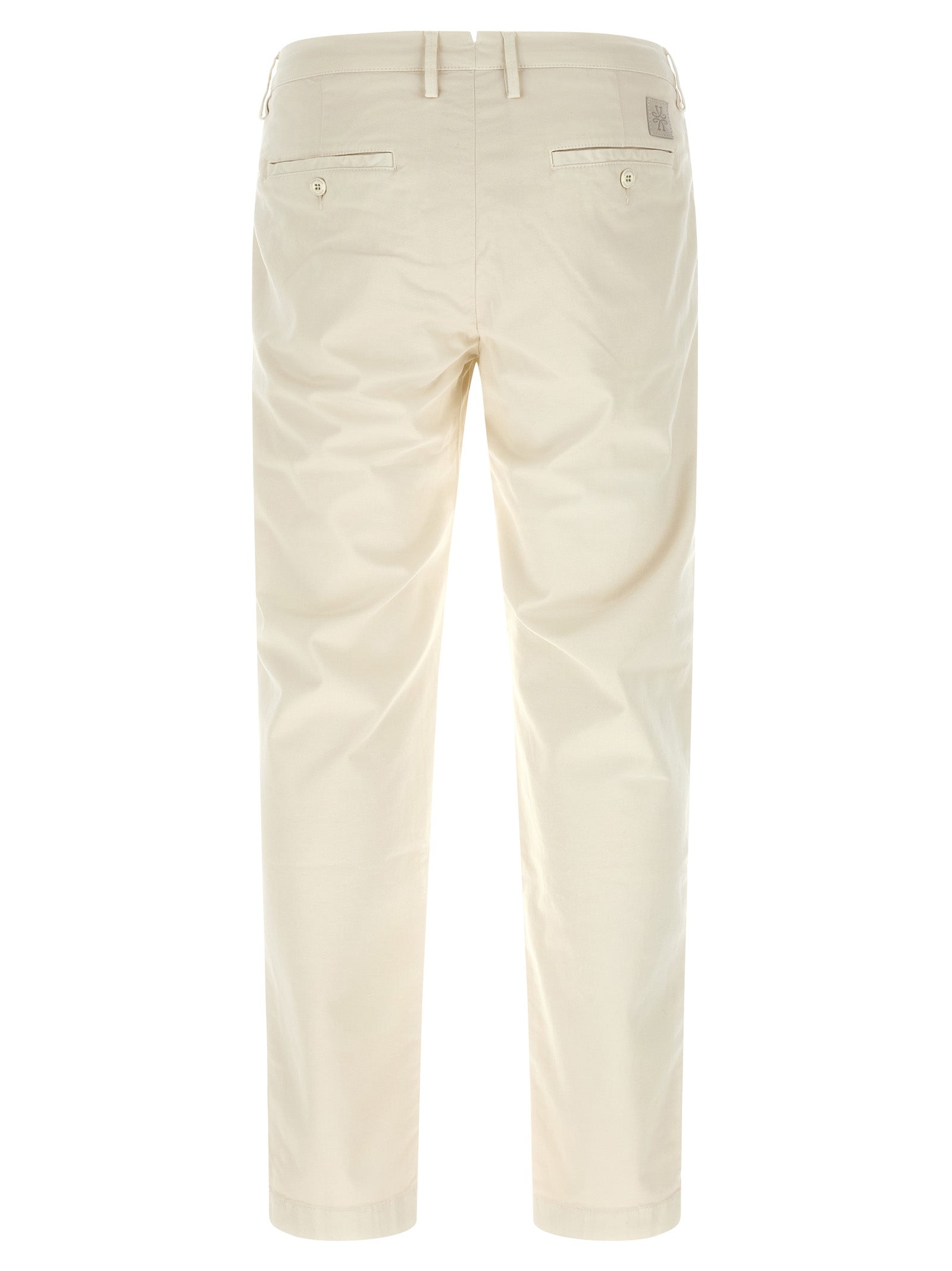 Jacob Cohen Weiße Baumwoll-Chino-Hose