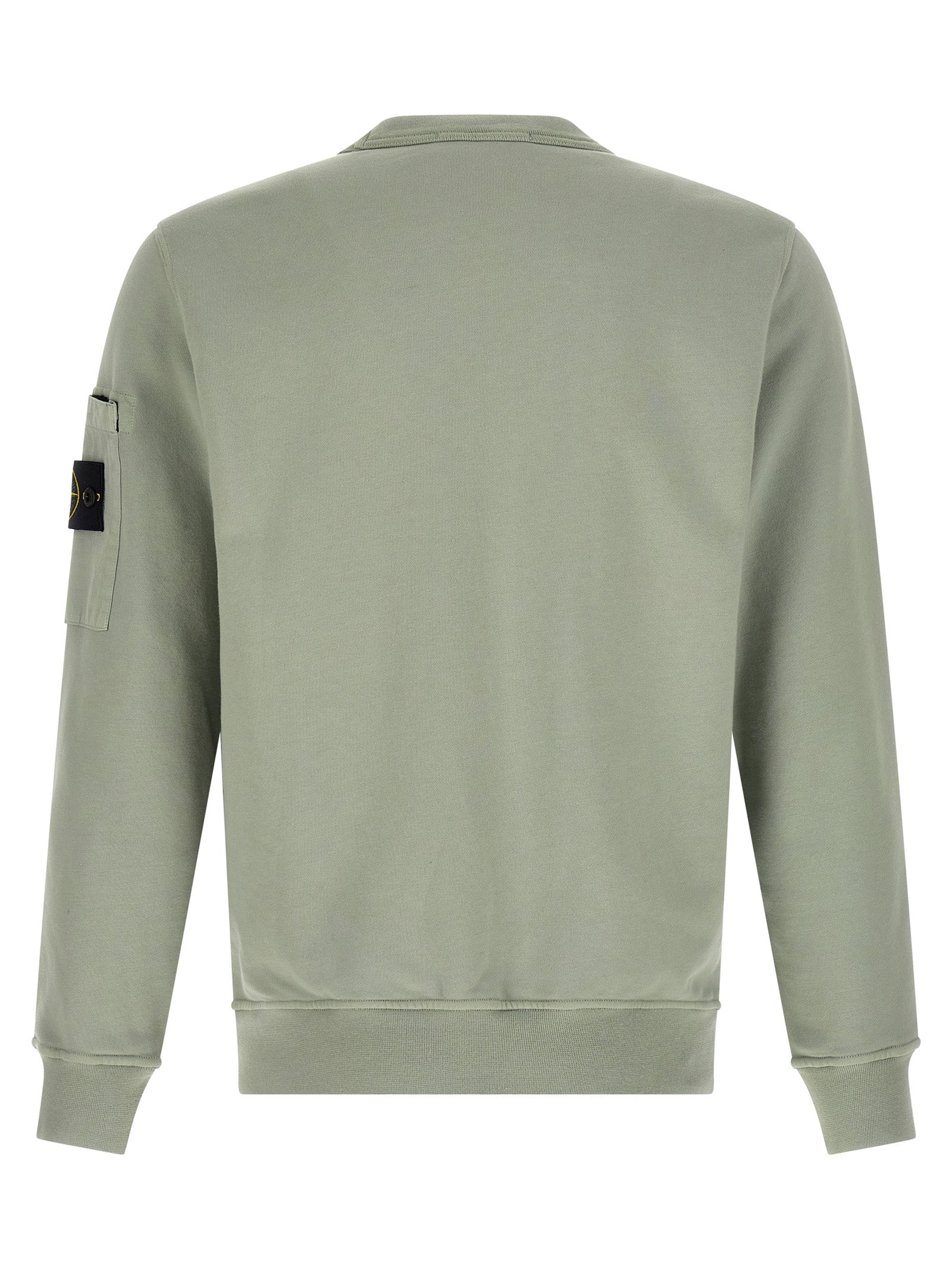 Stone Island Zweifarbiger Baumwollpullover