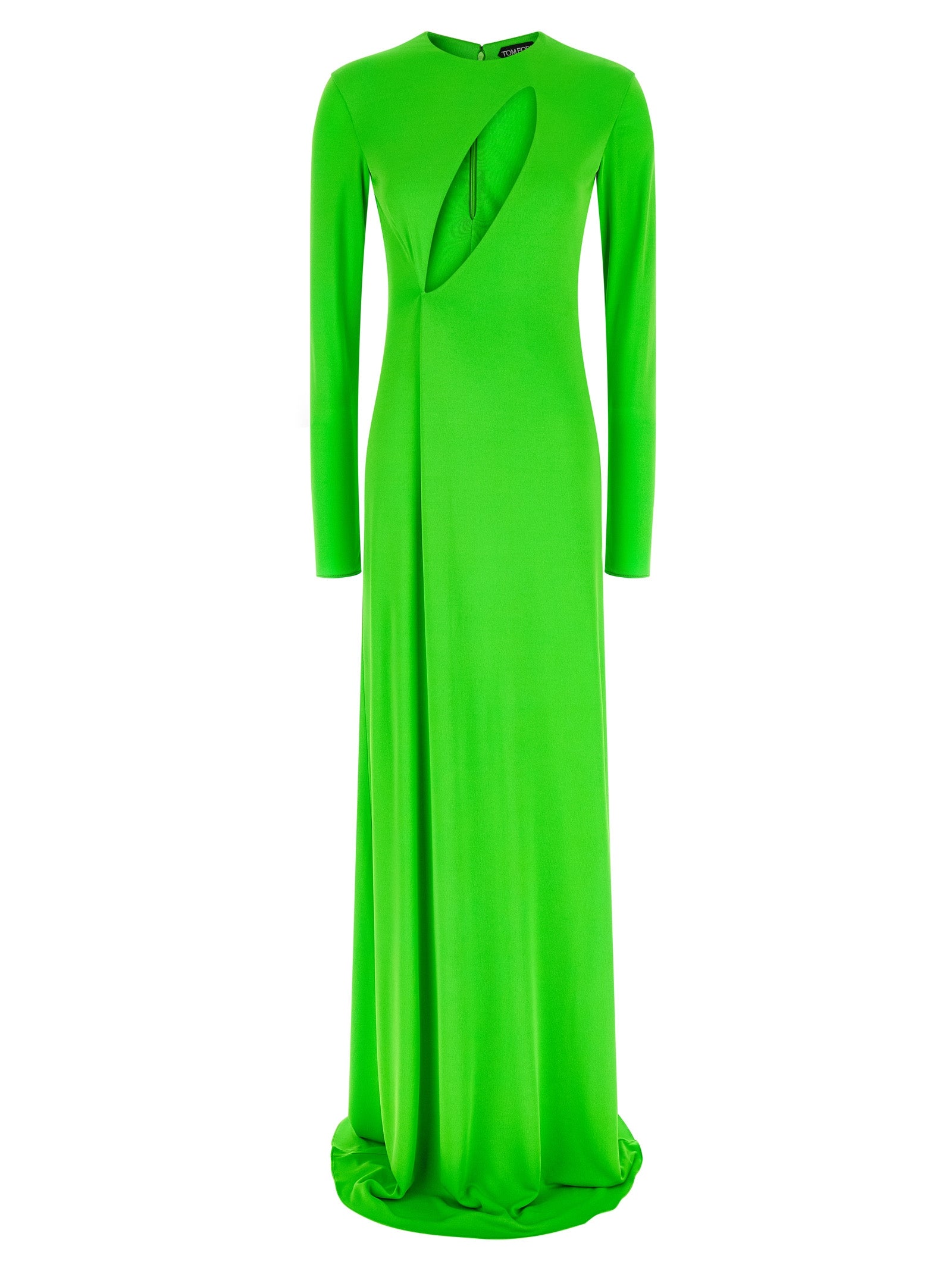Tom Ford Zweifarbige Viskose-Maxikleid