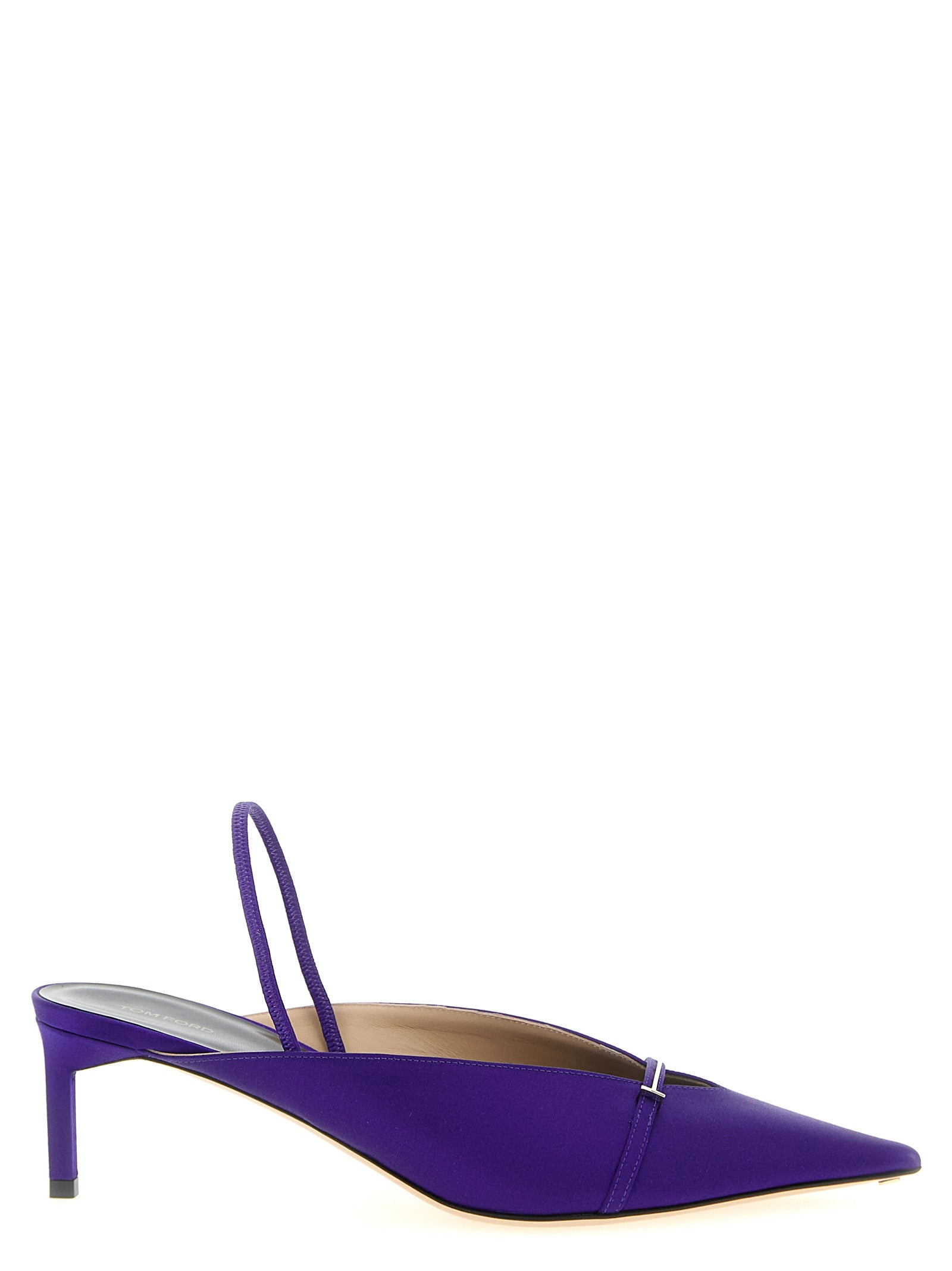 Tom Ford Violette Pumps aus Viskose mit mittlerem Absatz