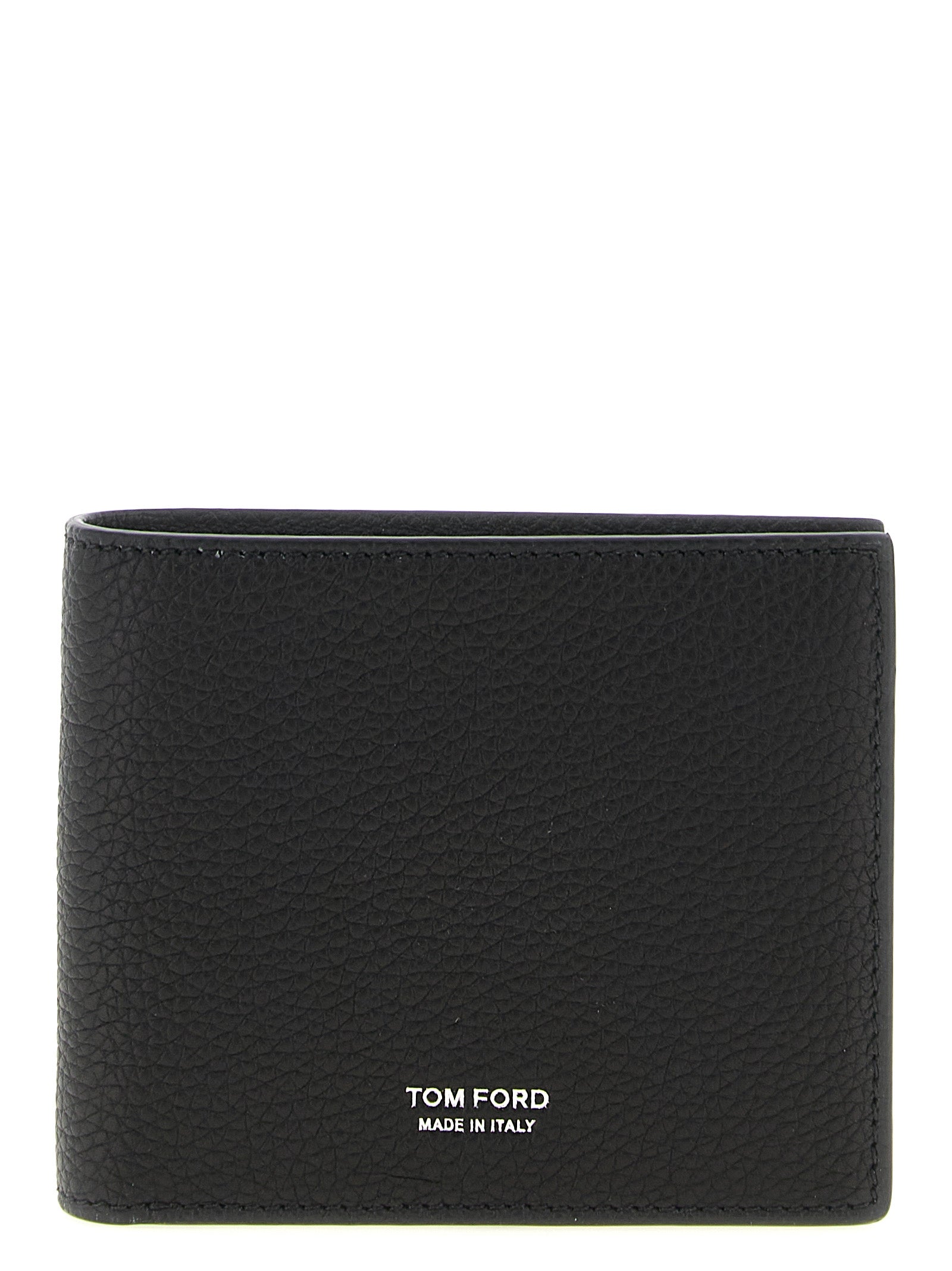 Tom Ford Schwarzes Kalbsleder Portemonnaie