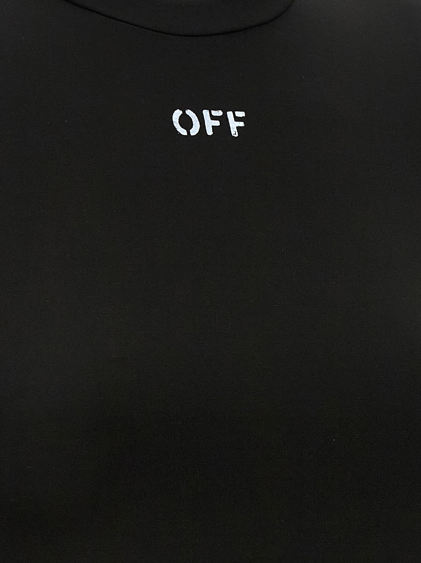 Off-White Schwarzer Cardigan aus Acetat