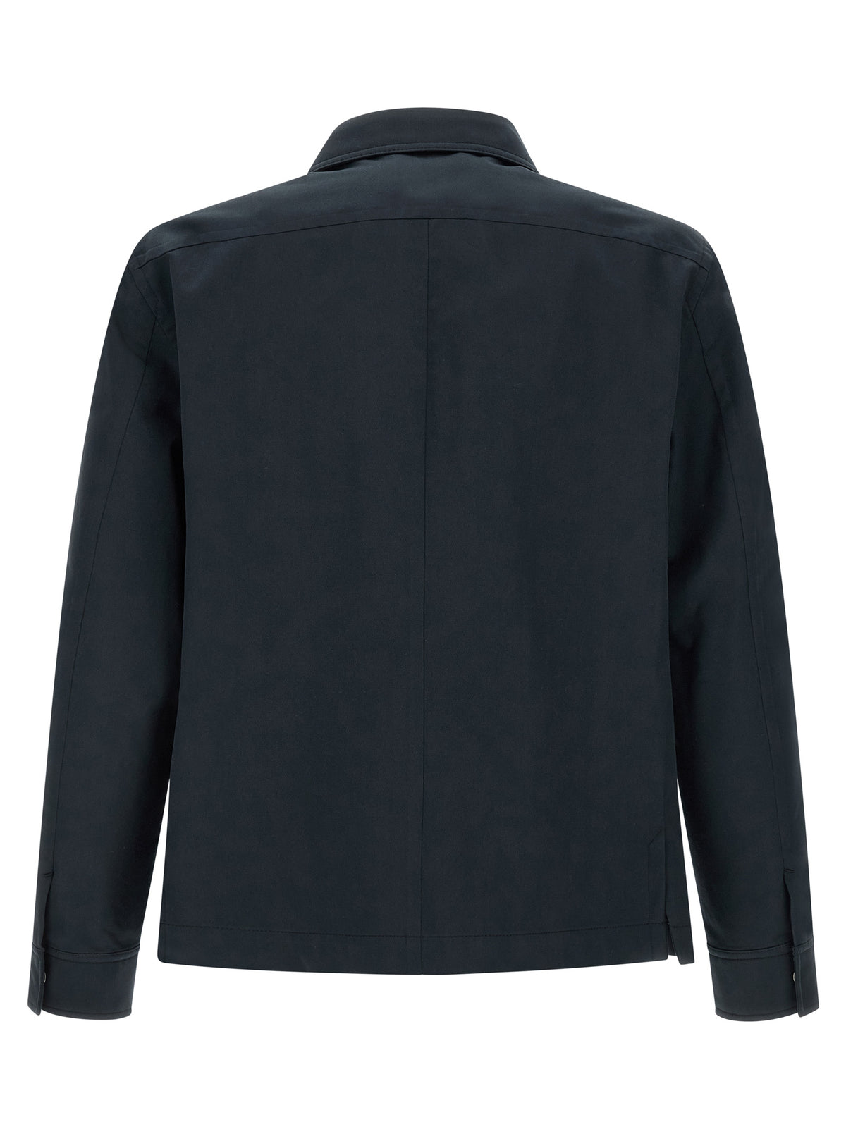 Tom Ford Blaue Baumwollbluse