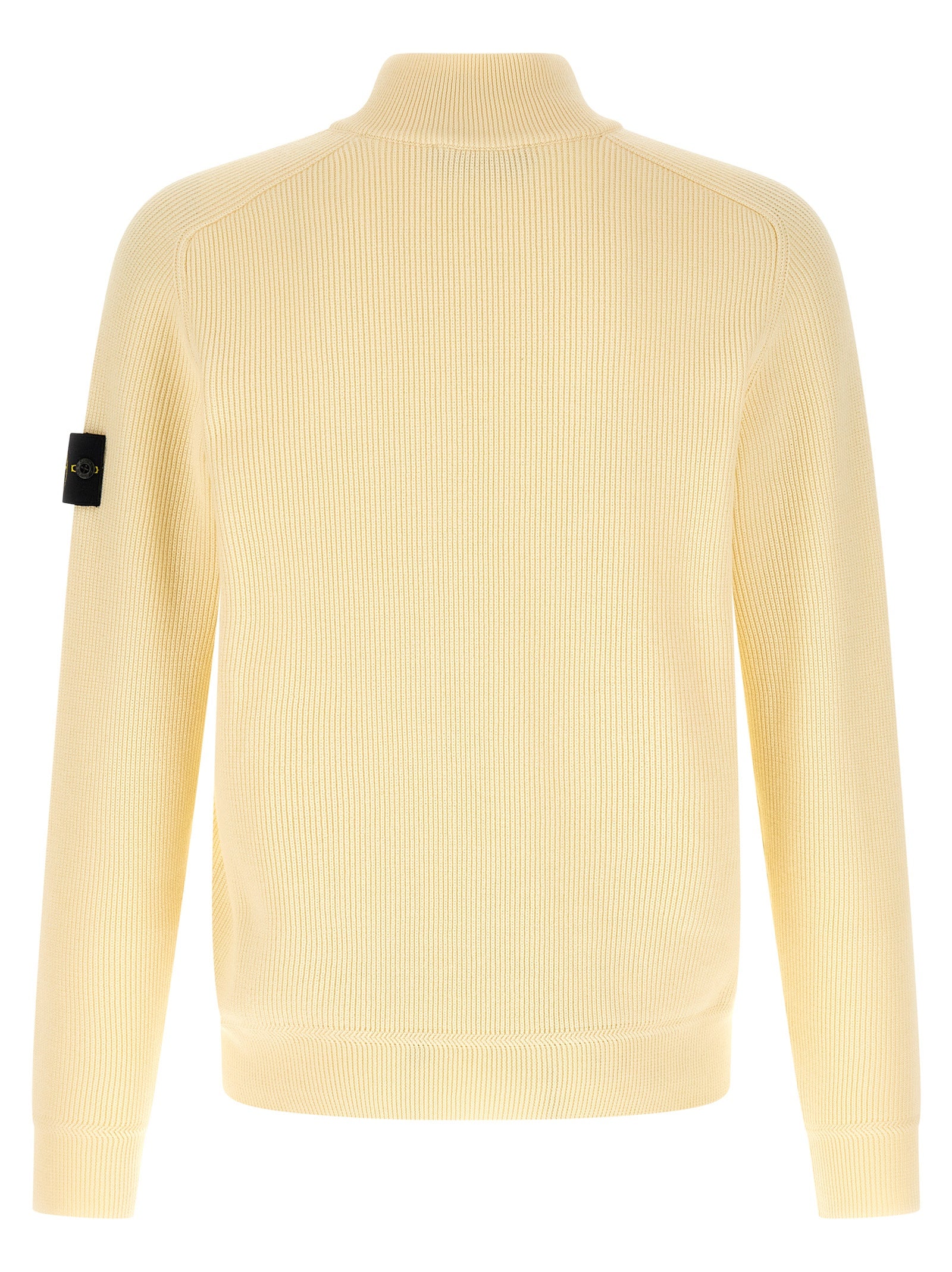 Stone Island Beige Cotton Cardigan