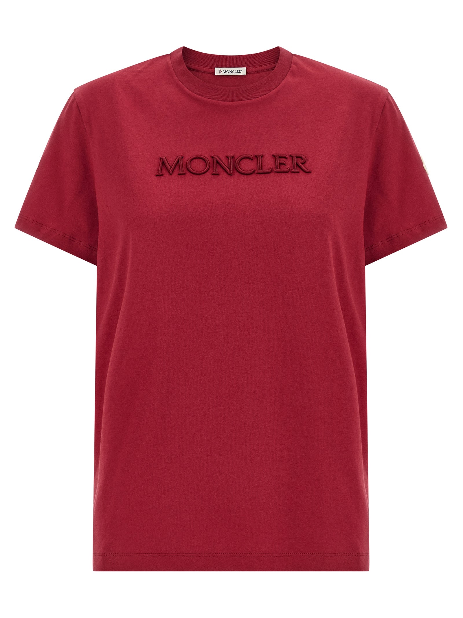 Moncler Mehrfarbiges Baumwoll-T-Shirt