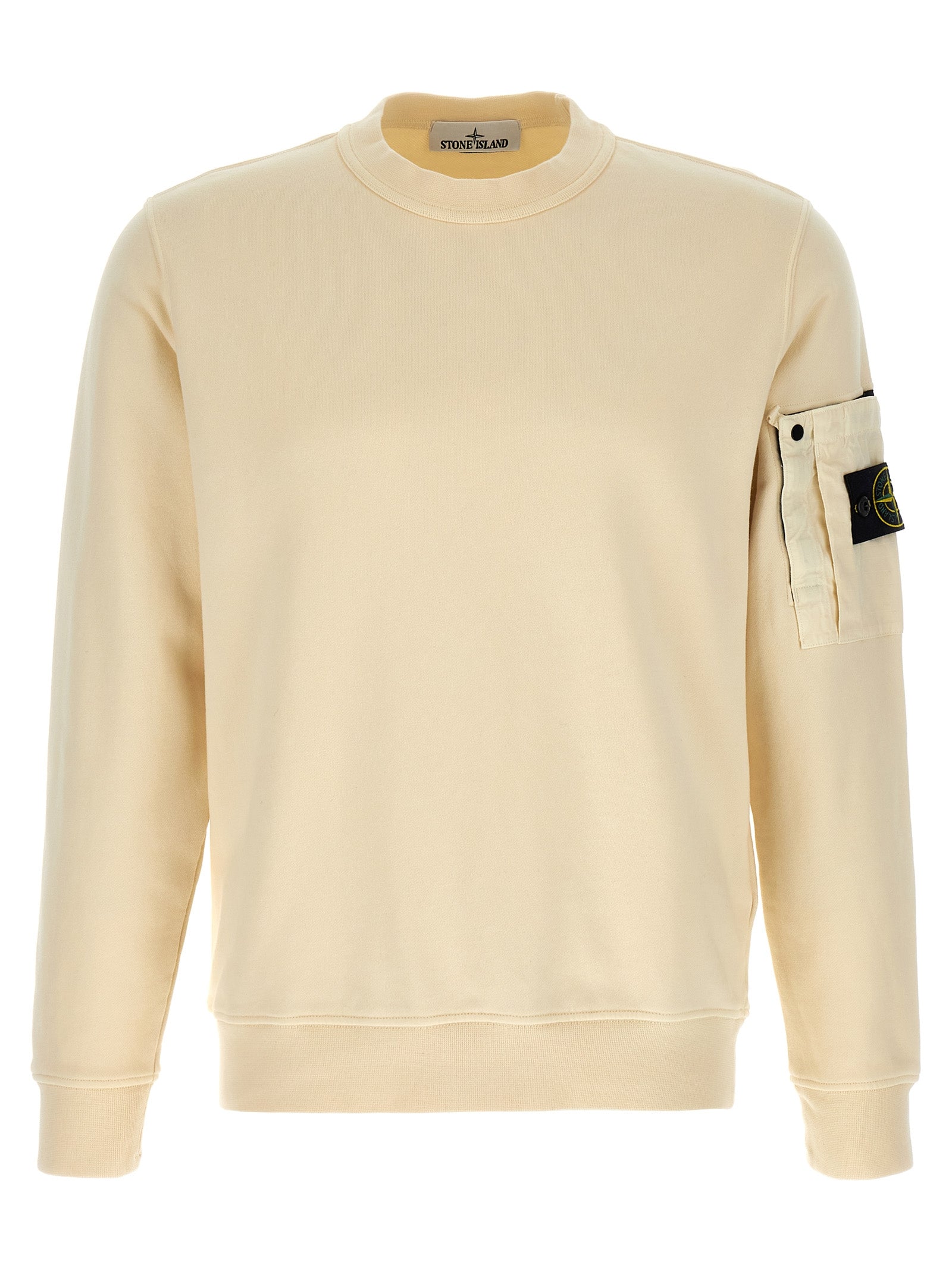 Stone Island Beige Baumwoll-Sweatshirt