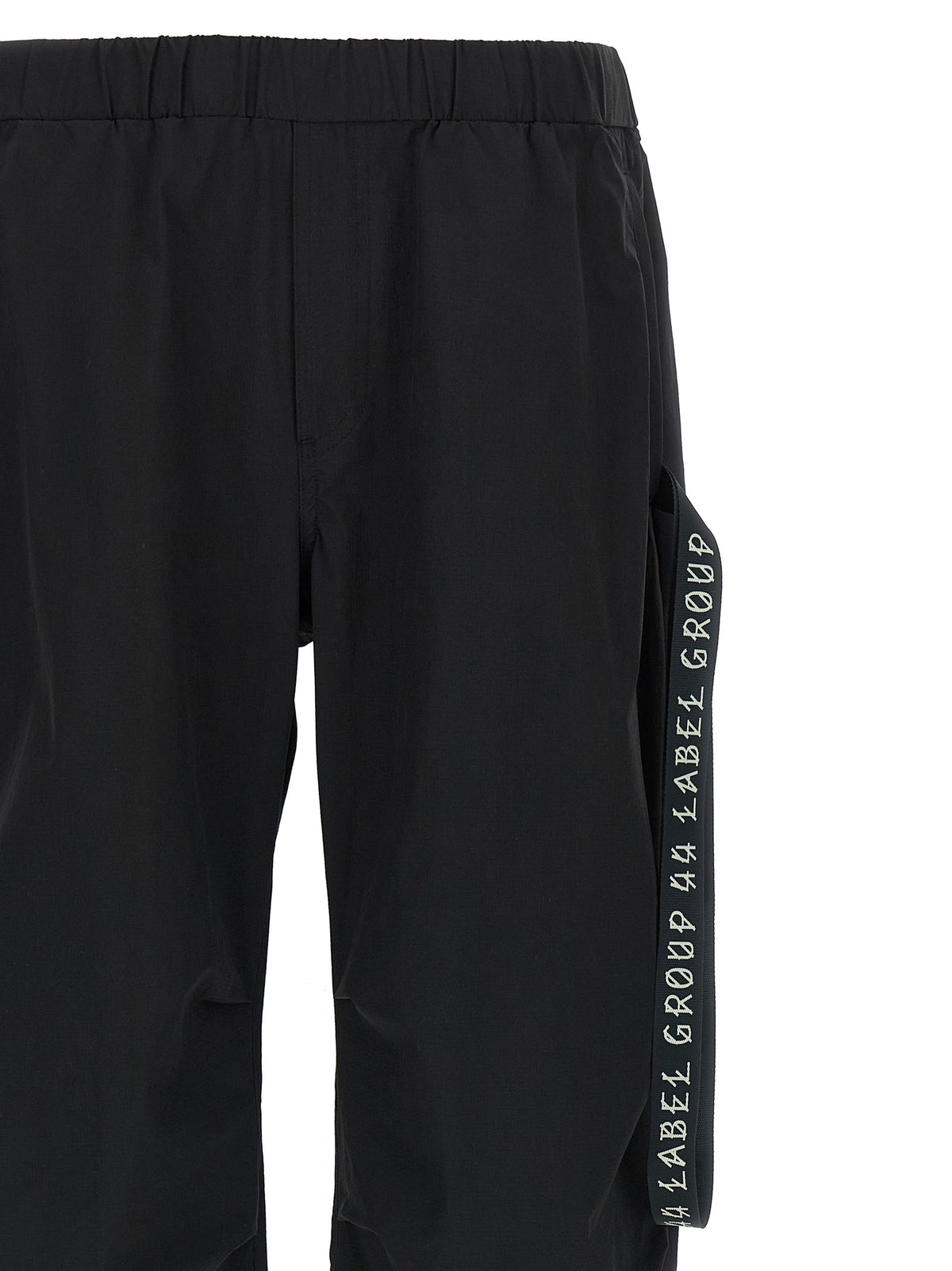 44 Label Group Schwarze Polyamid-Sporthose