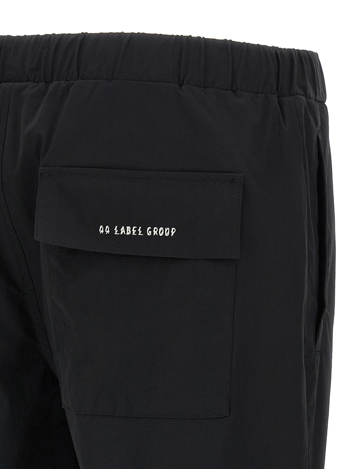 44 Label Group Schwarze Polyamid-Sporthose