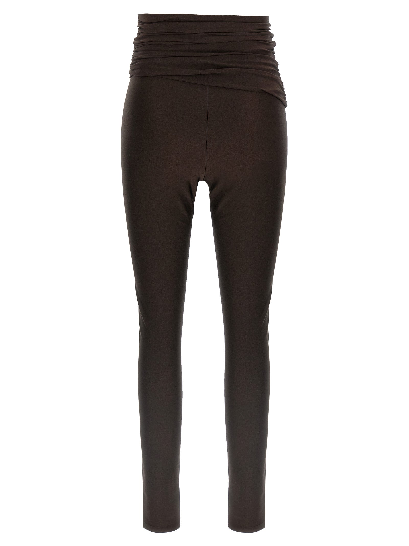 The Andamane Braune Polyamid-Leggings