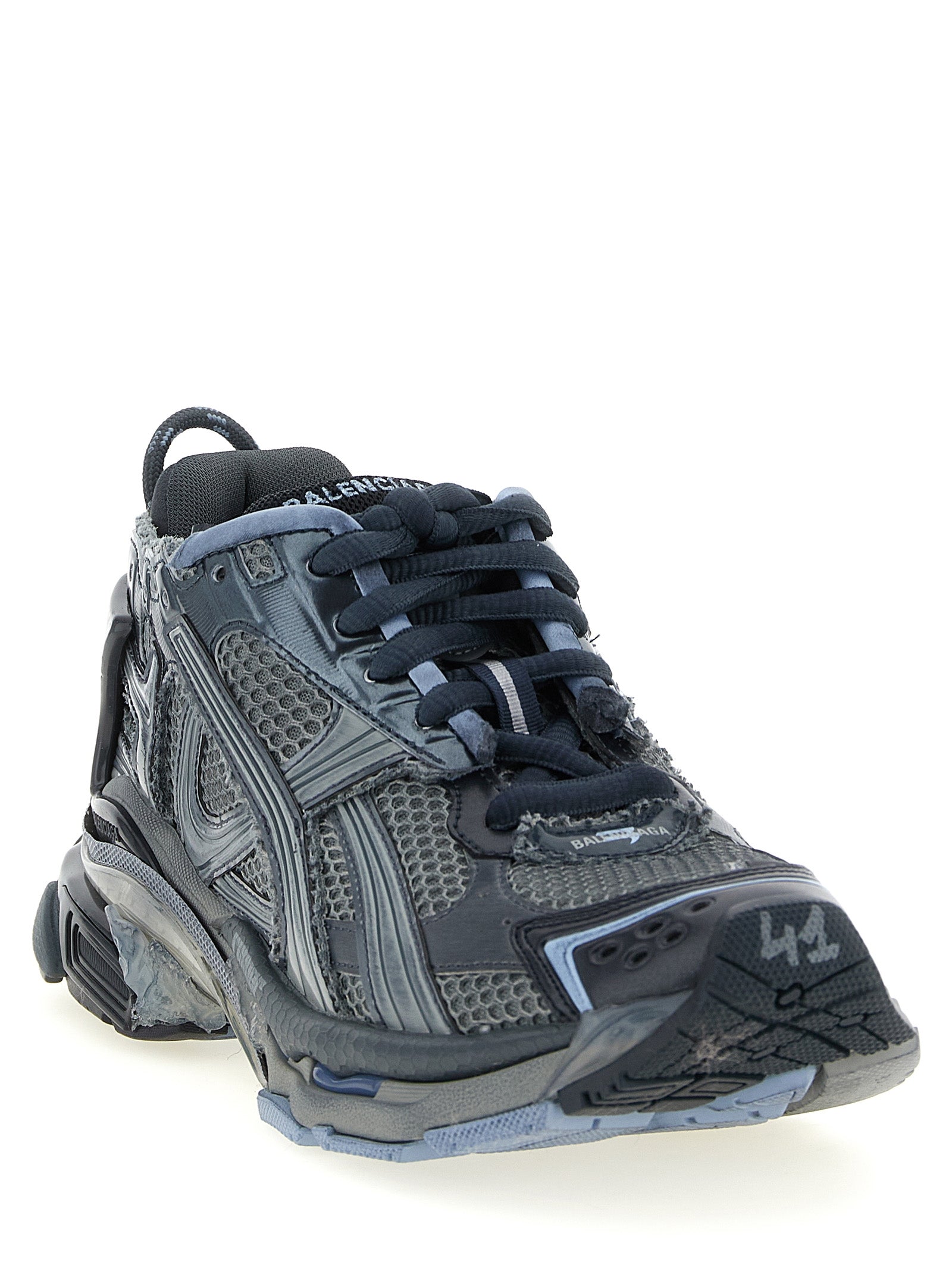 Balenciaga Graue Sneaker aus Polyethylen im Athletic-Stil