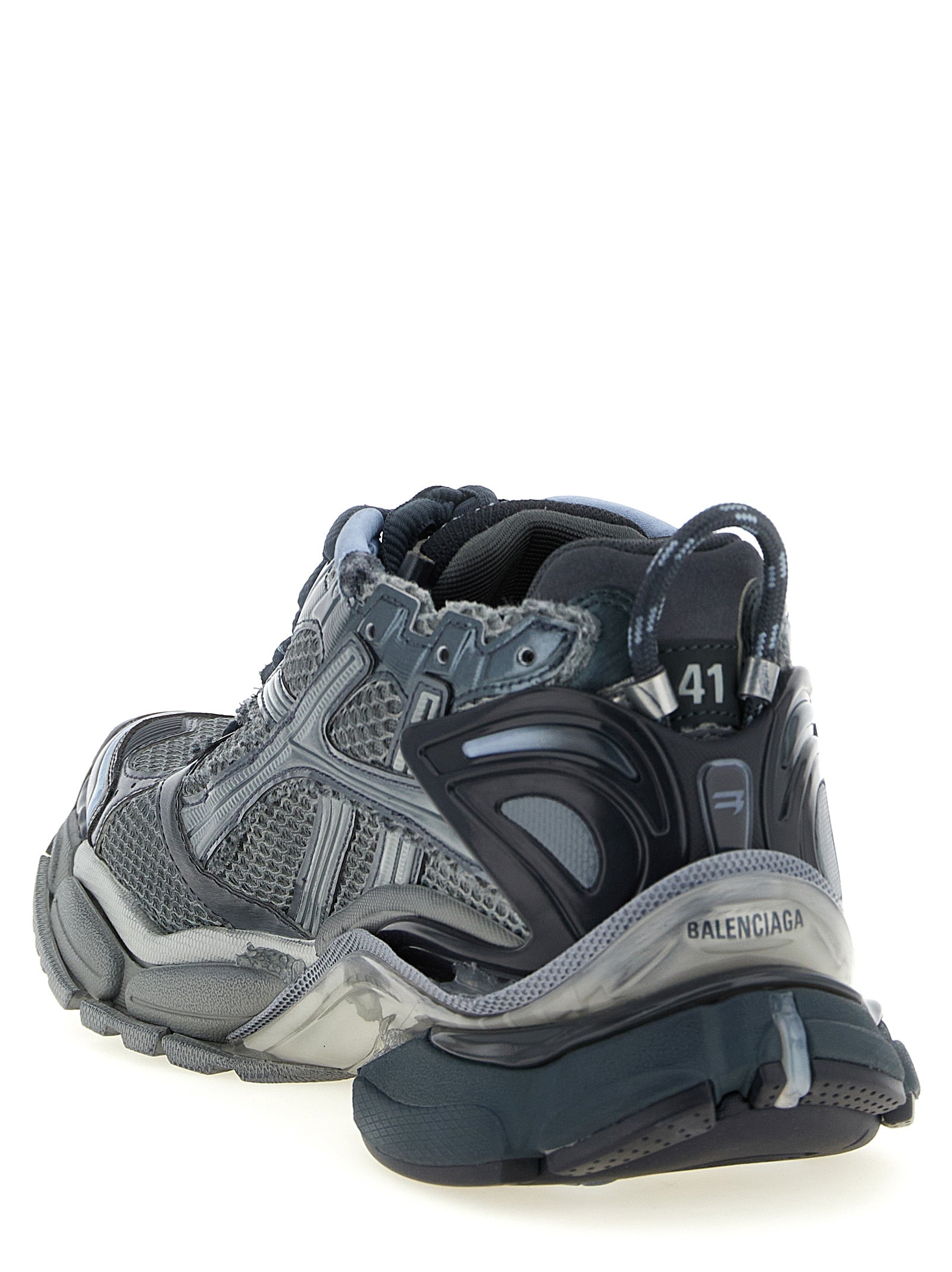 Balenciaga Graue Sneaker aus Polyethylen im Athletic-Stil