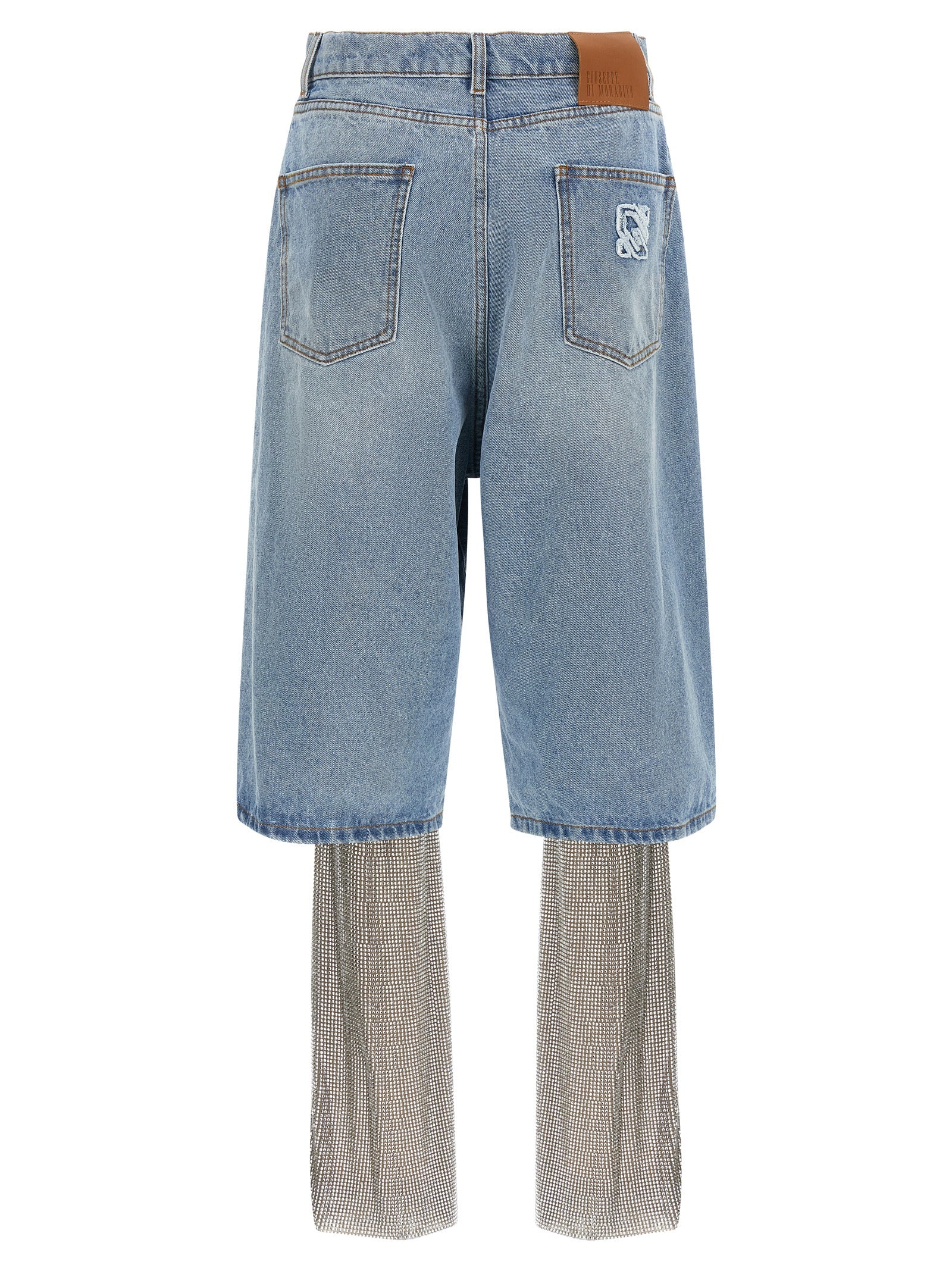 Giuseppe Di Morabito Mehrfarbige Baumwoll-Bermudashorts