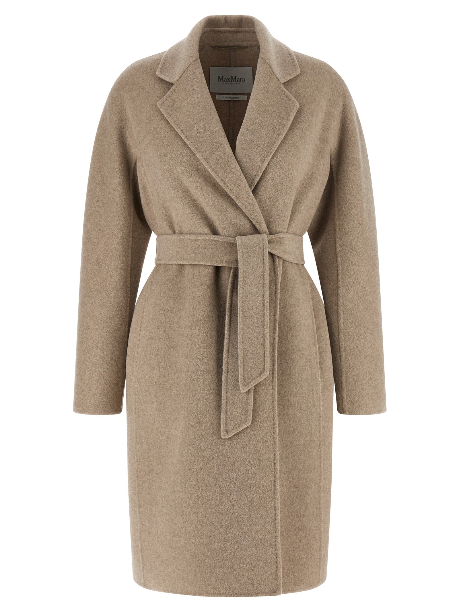 Max Mara Beiger Kaschmir-Mantel