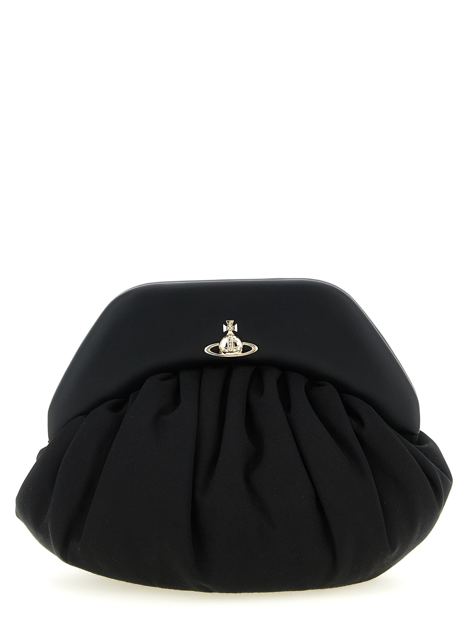 Vivienne Westwood Schwarze Clutch aus Viskose