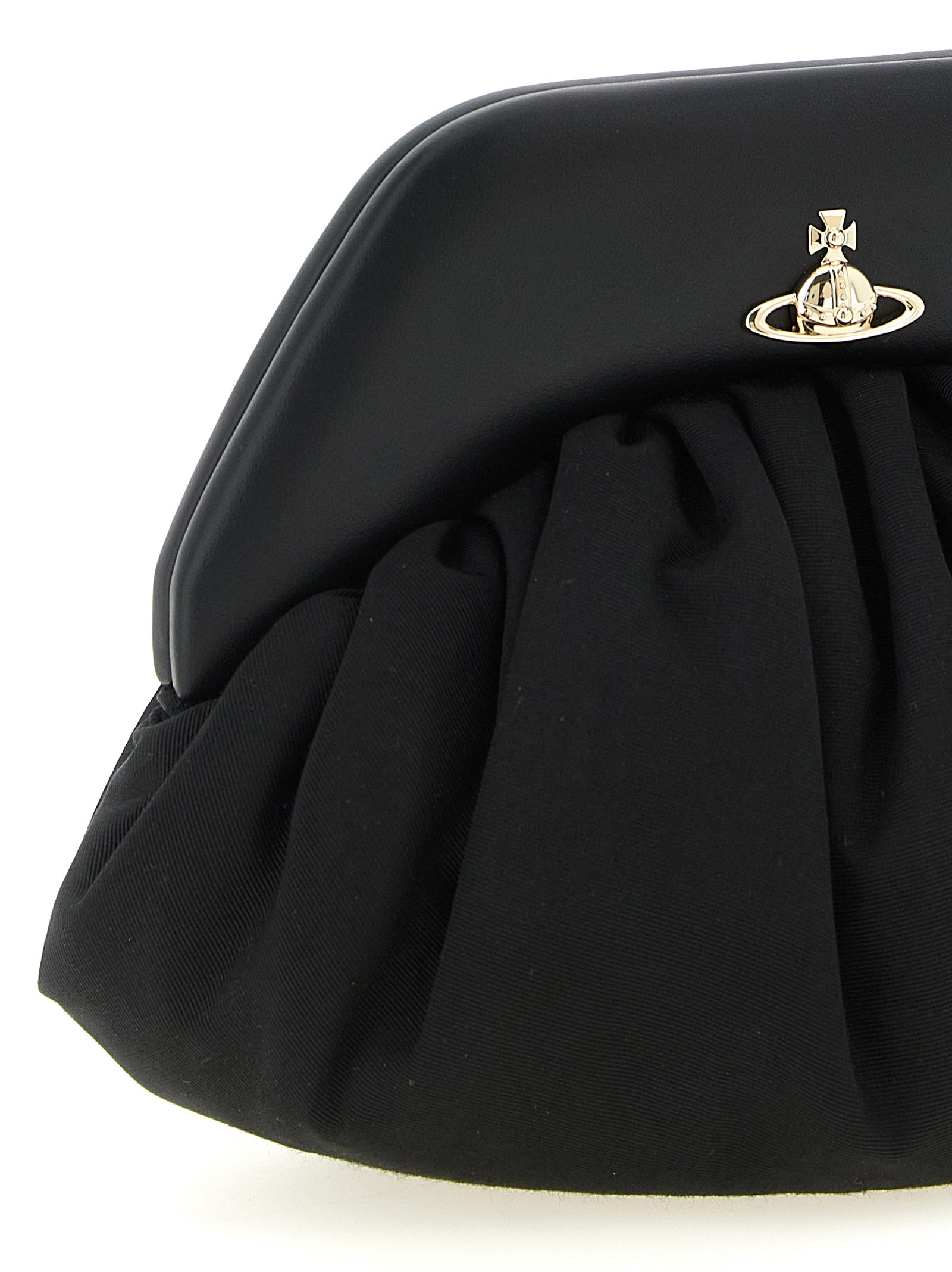 Vivienne Westwood Schwarze Clutch aus Viskose