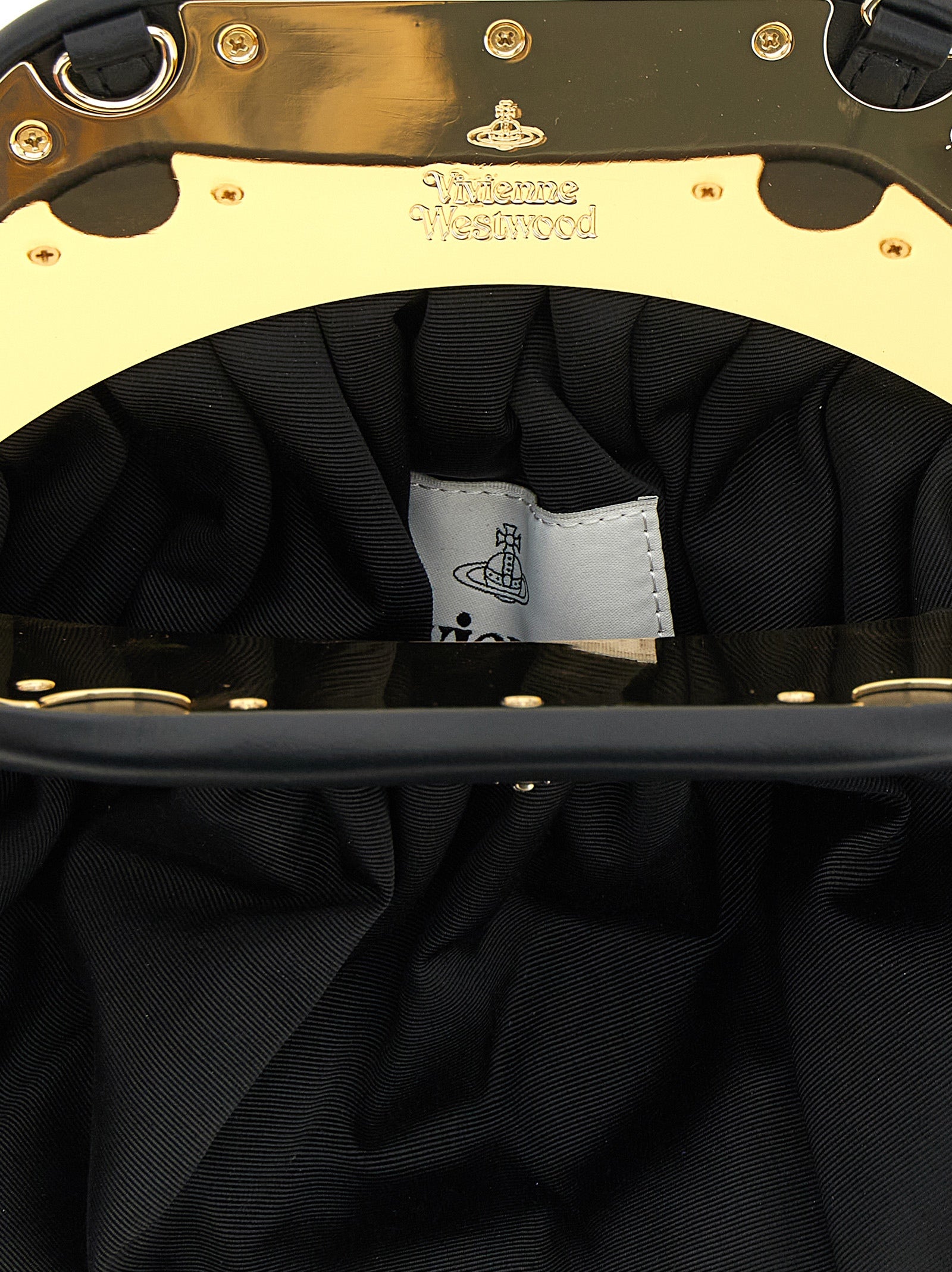 Vivienne Westwood Schwarze Clutch aus Viskose