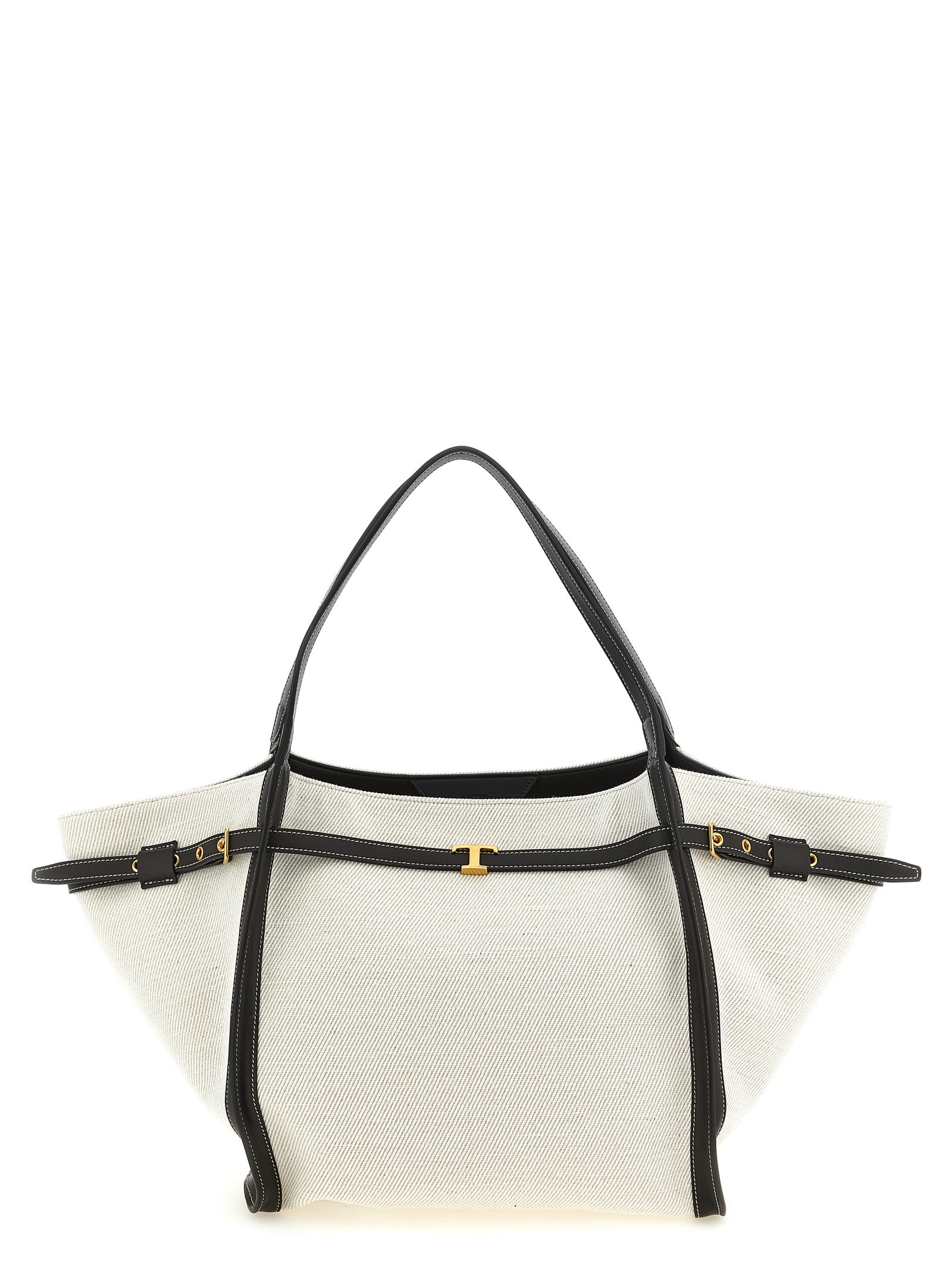 Tod's Mehrfarbige Leinentragetasche