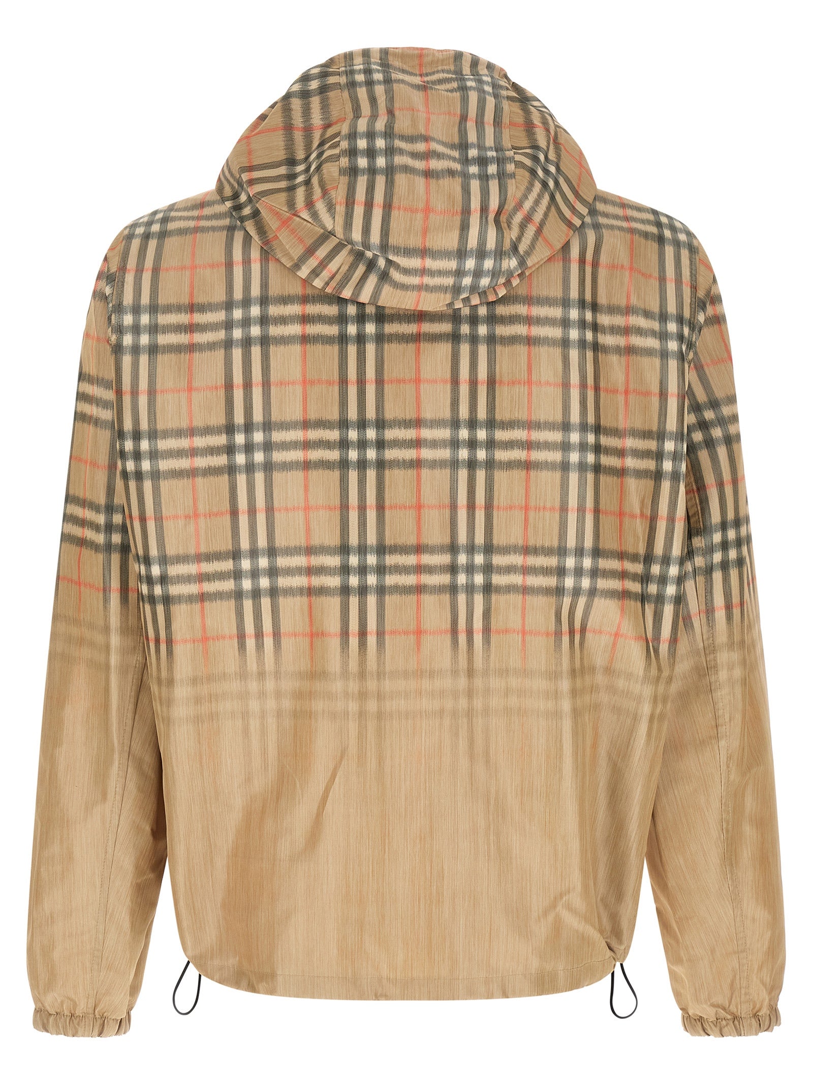 Burberry Beige Viskose Shell Jacke