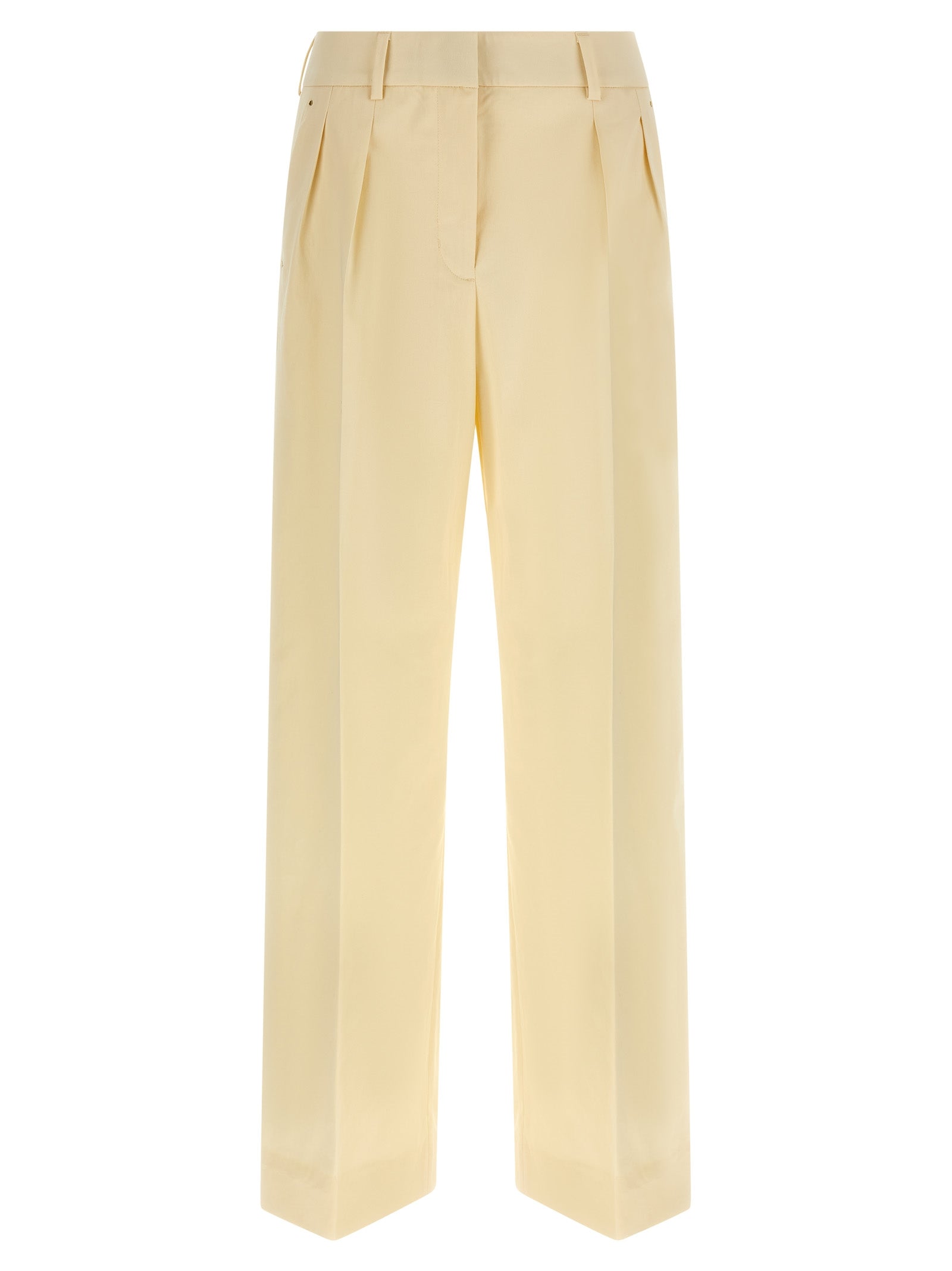 Moncler Beige Baumwoll-Anzughose