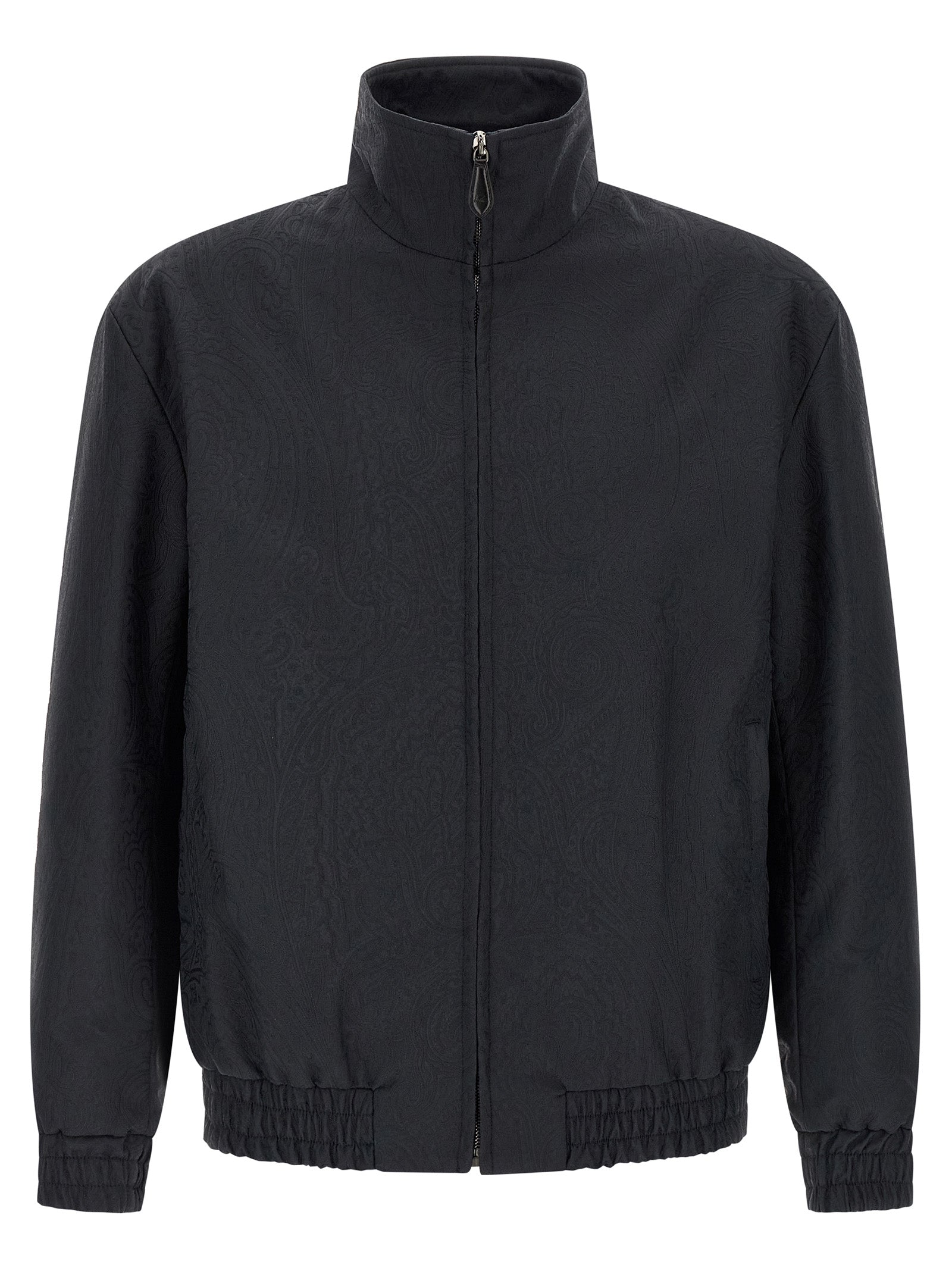 Etro Blauer Mantel aus Polyamid