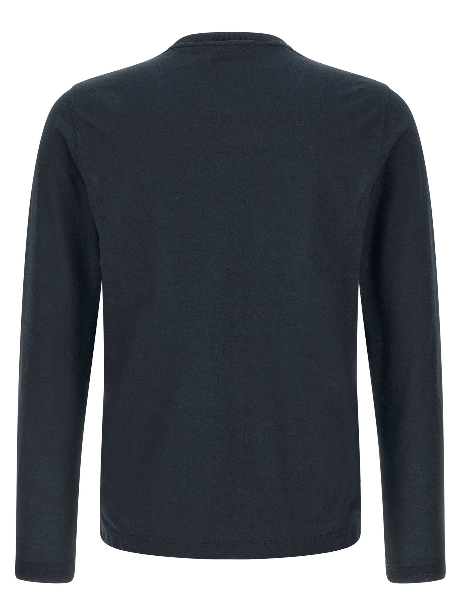 ZANONE Blaues Baumwoll-T-Shirt
