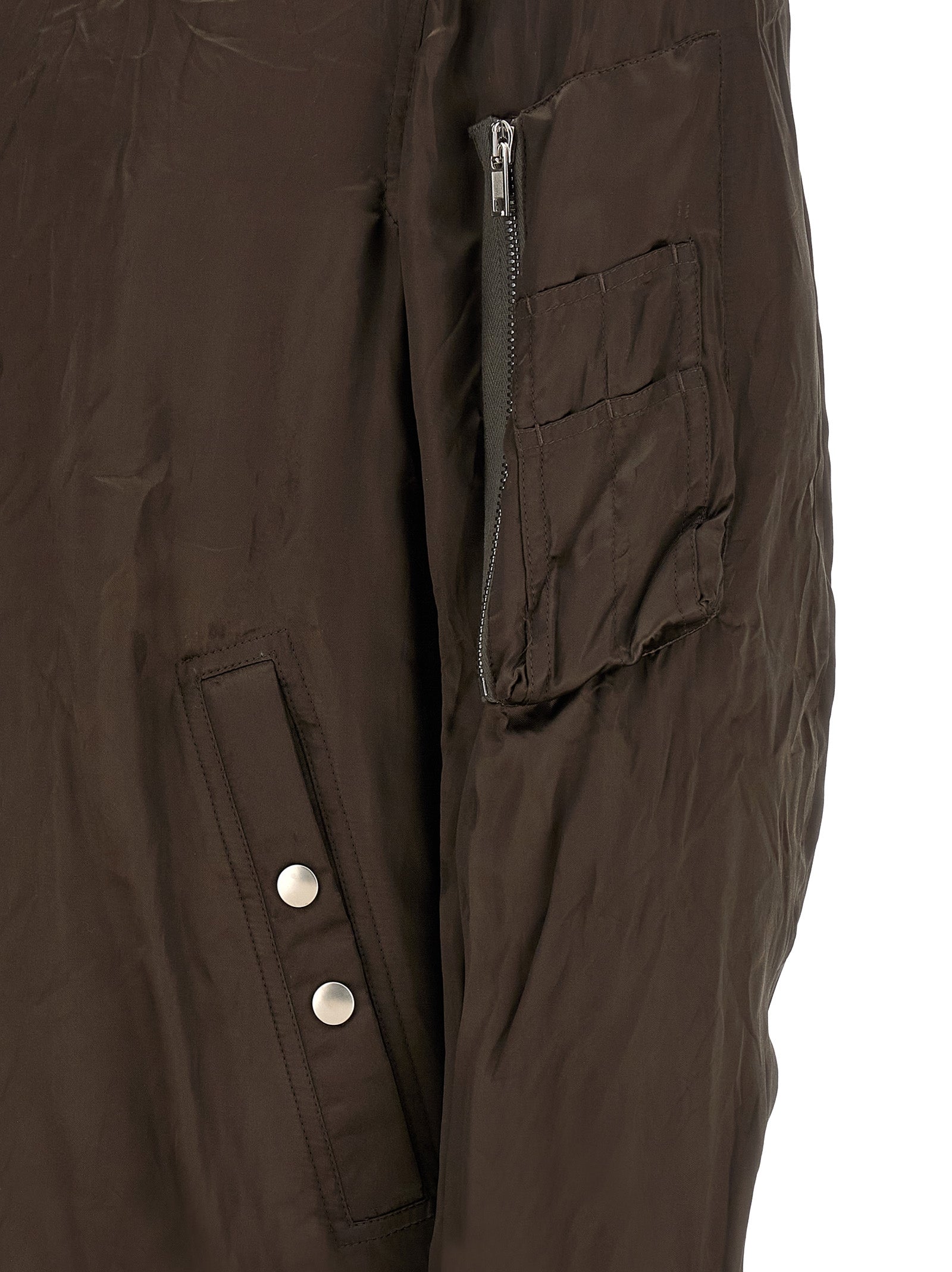 Rick Owens Brauner Kupfer Bomber