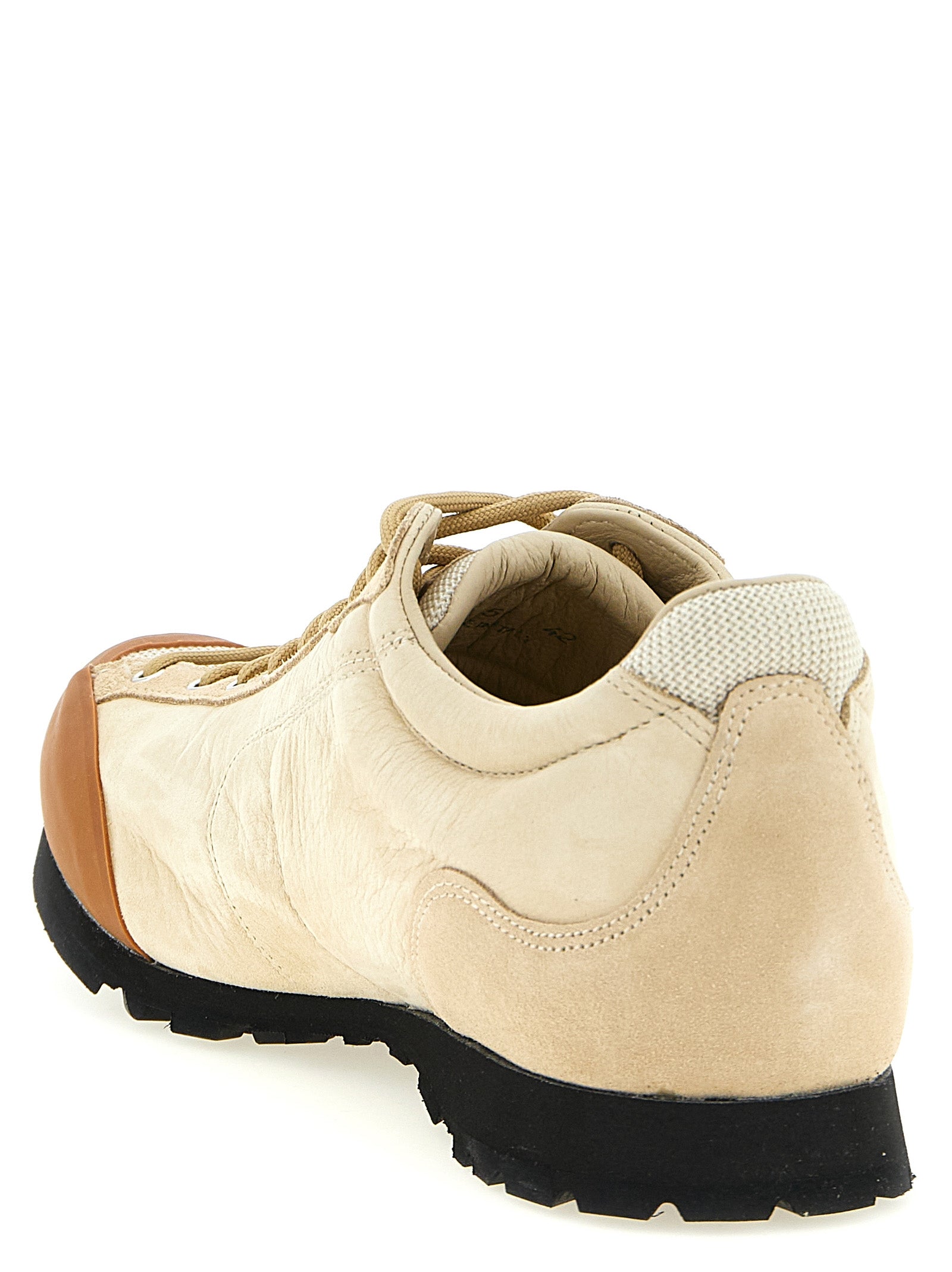 Diemme Beige Leder Athletic Sneaker