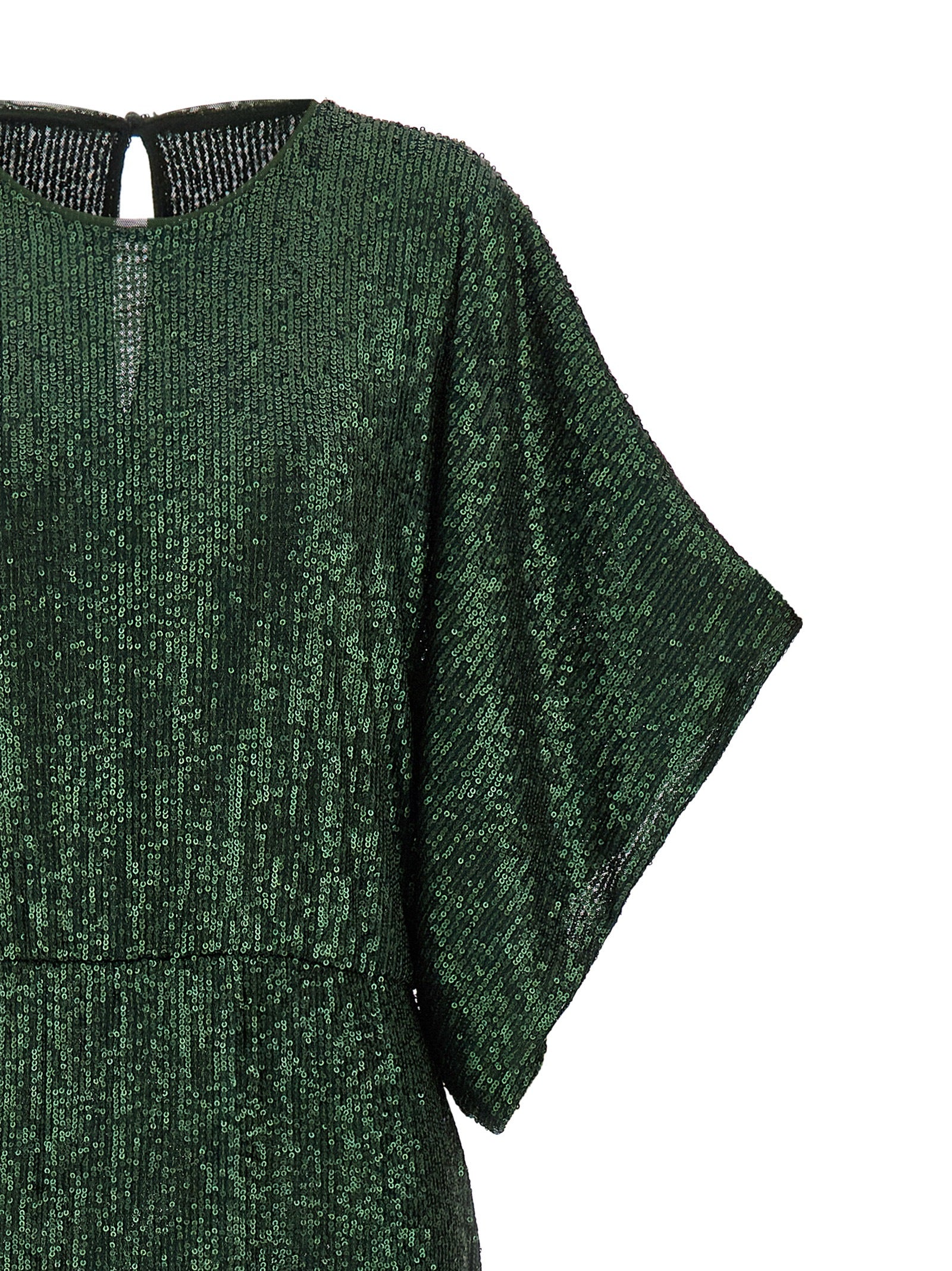 Norma Kamali Zweifarbige Polyester-Maxikleid